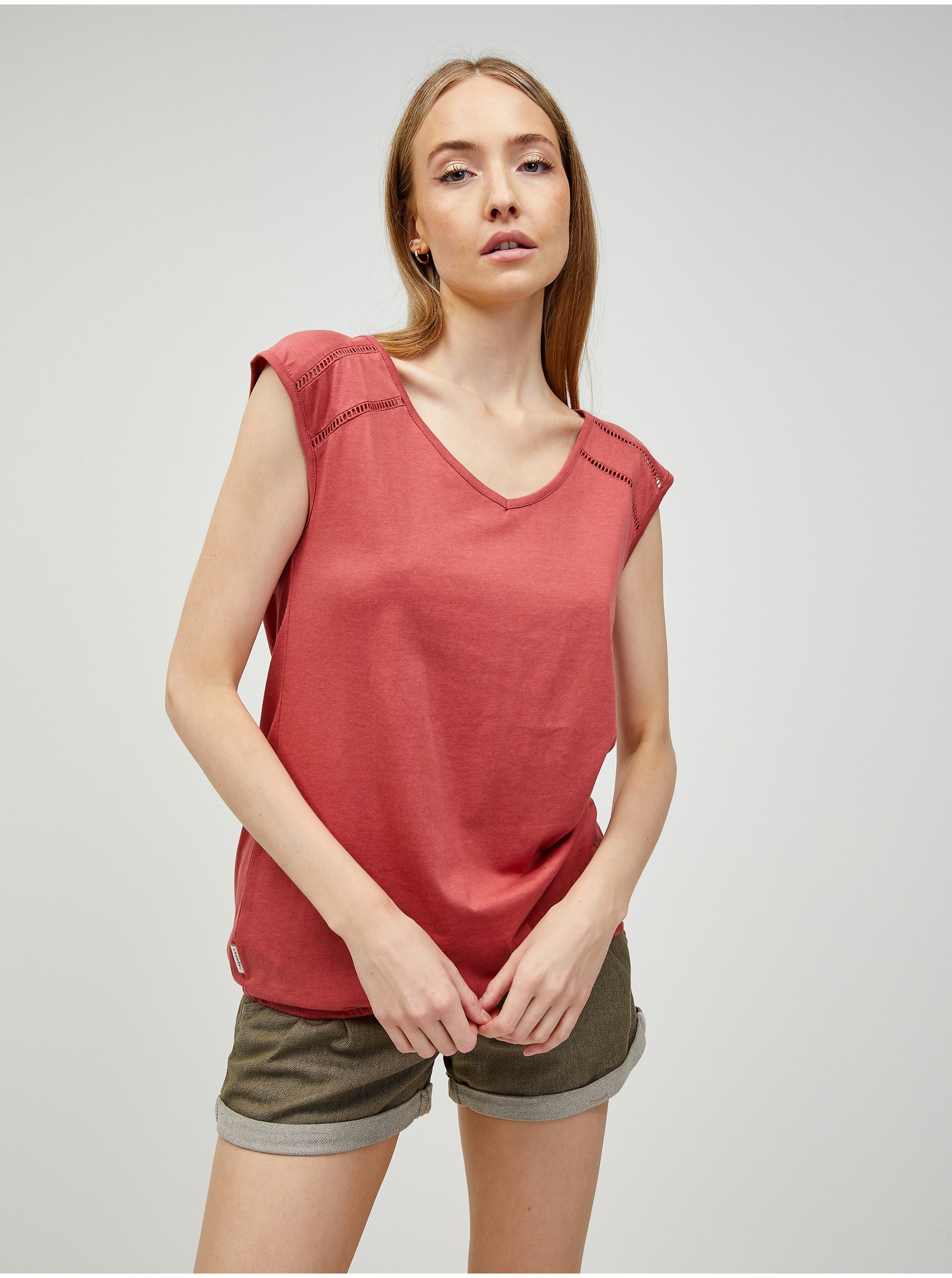E-shop Ružové dámske tričko Ragwear Jungie