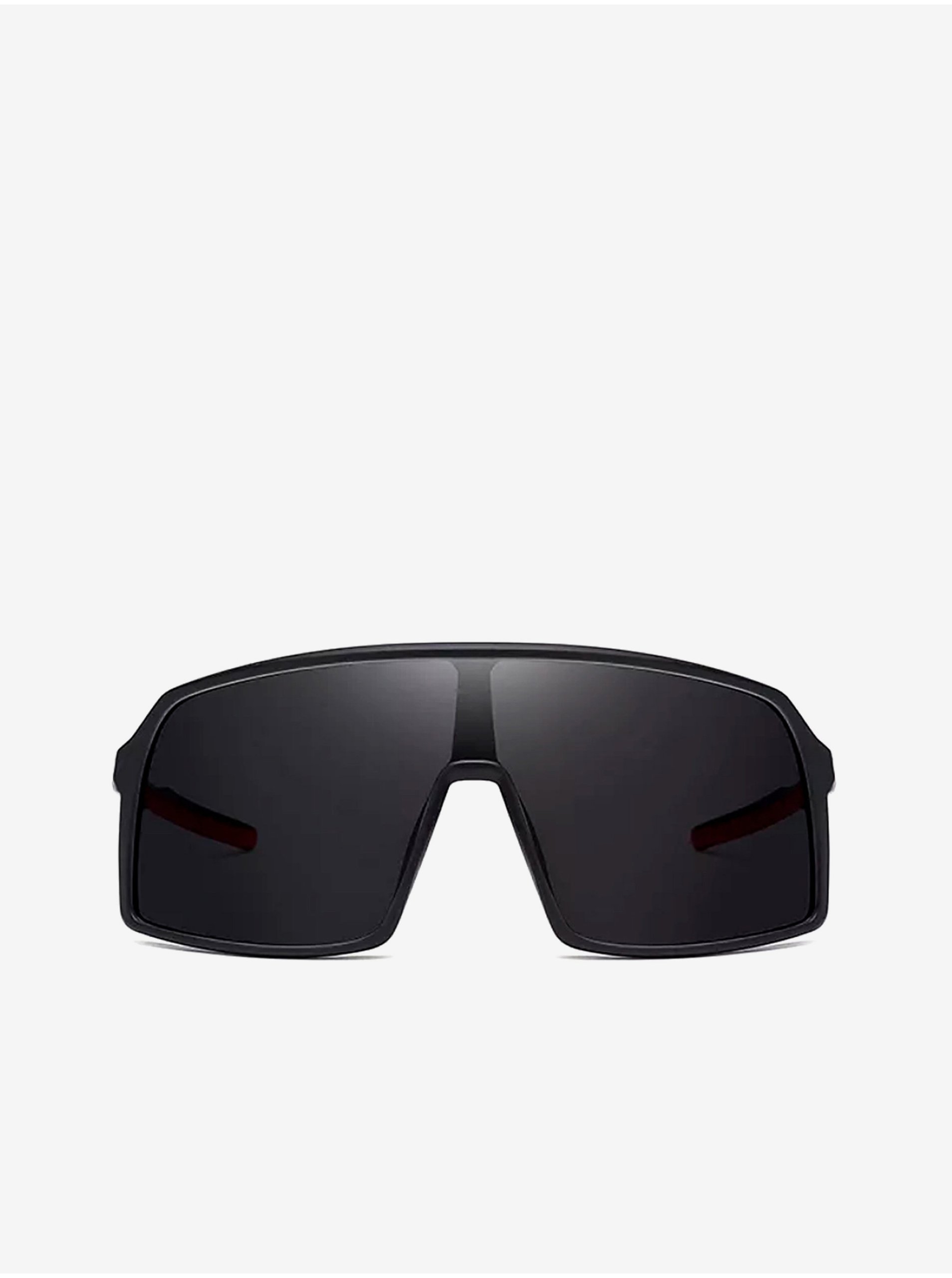 Levně Černé unisex polarizační sportovní sluneční brýle VeyRey Gisilbert