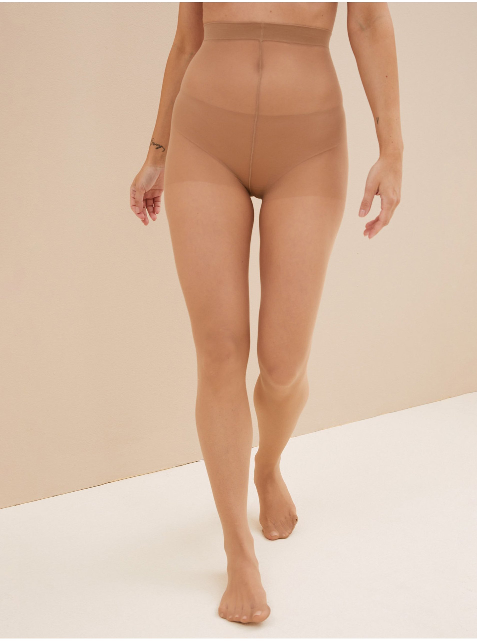 Levně Sada pěti dámských matných punčochových kalhot 15 DEN Marks & Spencer
