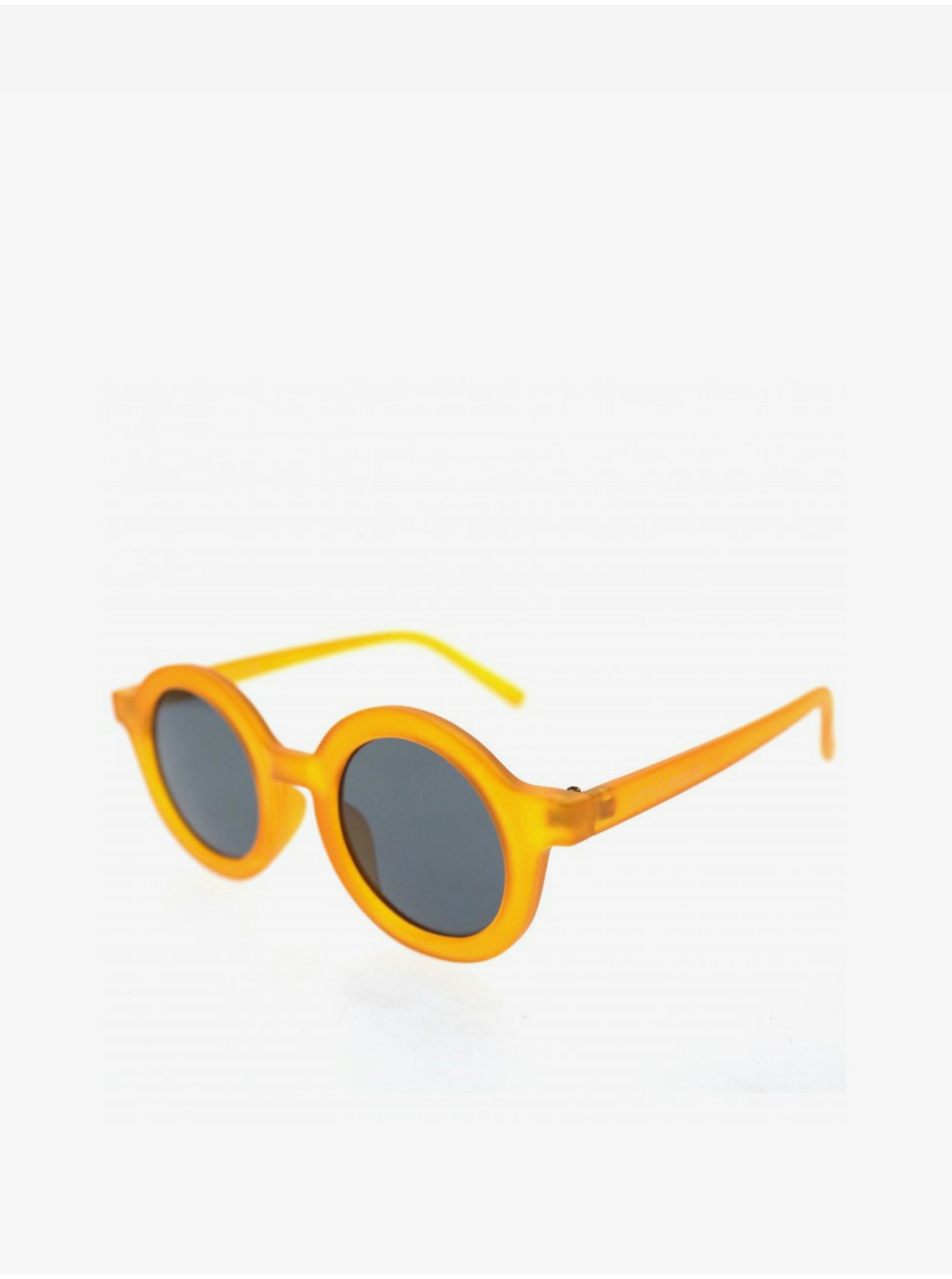 Levně Oranžové dětské sluneční brýle Little Kydoo Model I (4-7 let)