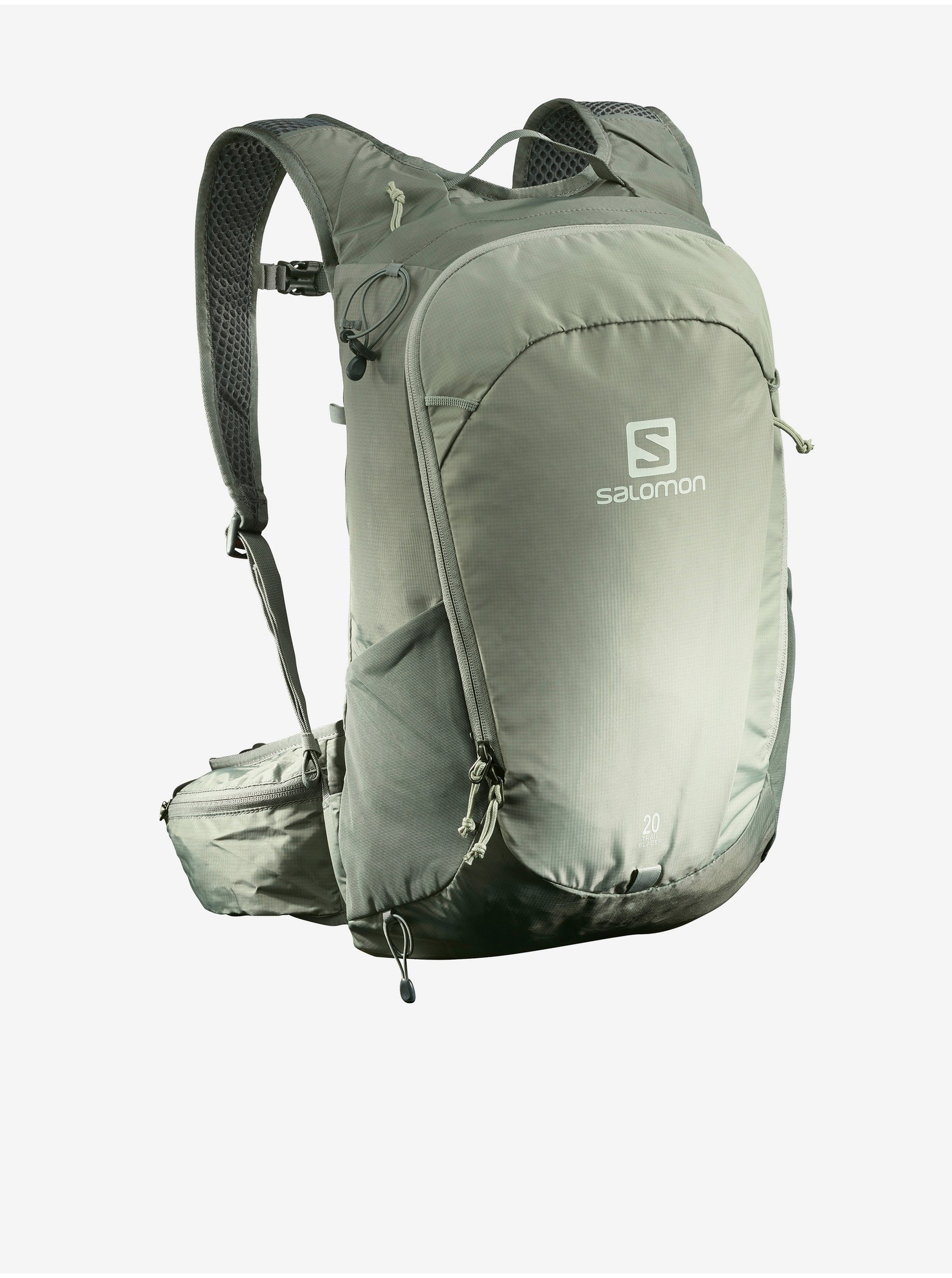 Lacno Svetlozelený športový batoh Salomon Trailblazer