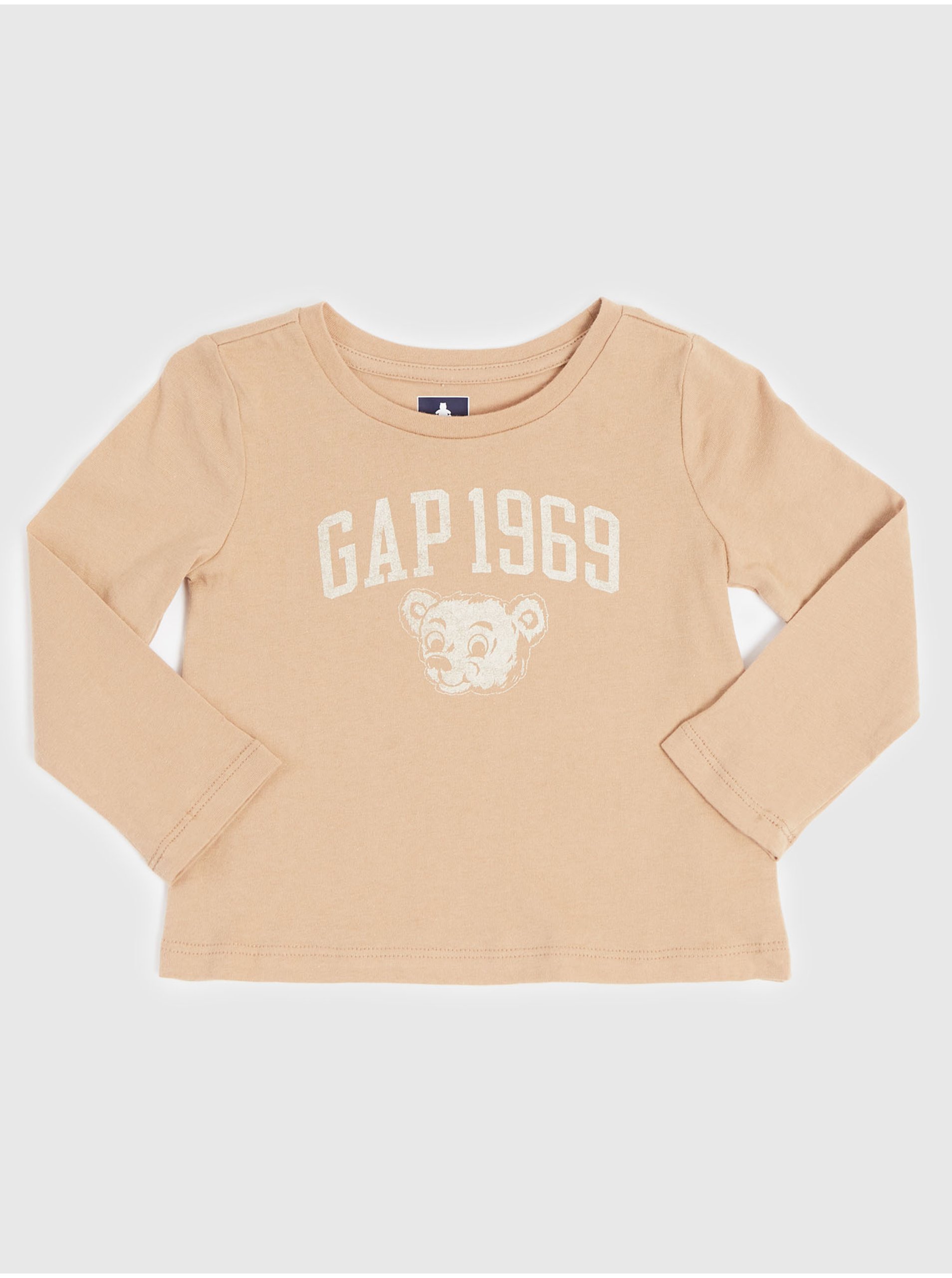 Lacno Béžové dievčenské tričko GAP 1969