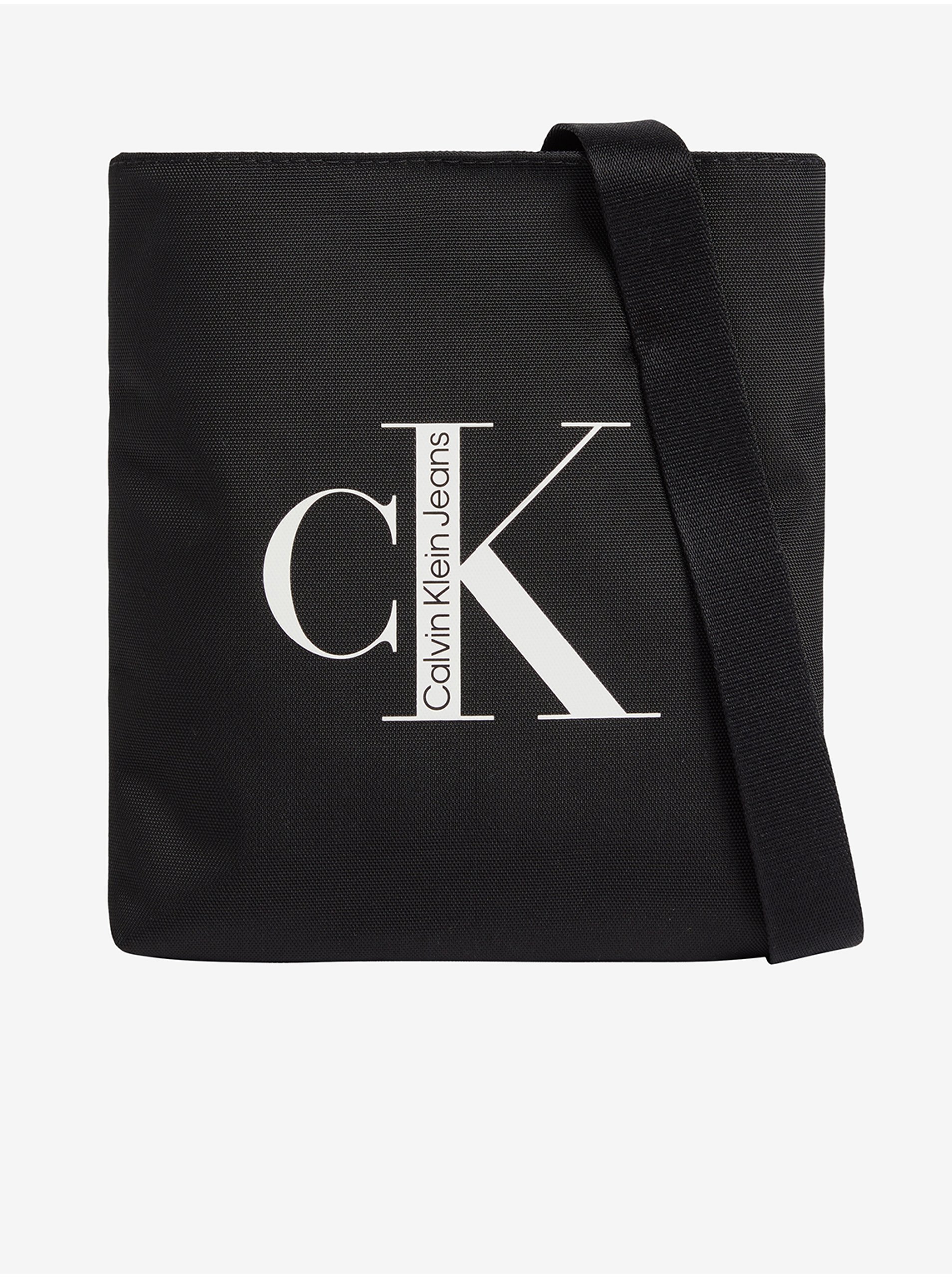 Lacno Čierna pánska taška cez rameno Calvin Klein Jeans