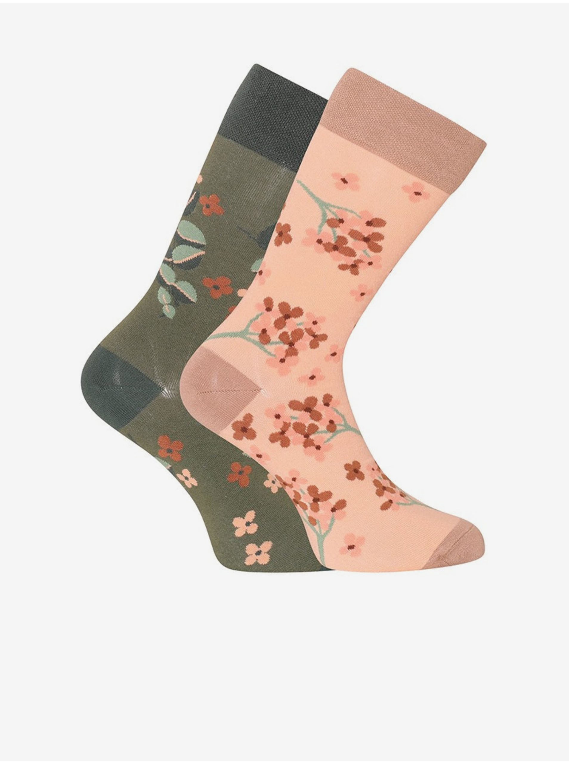 Levně Barevné veselé ponožky Dedoles Eukalyptus