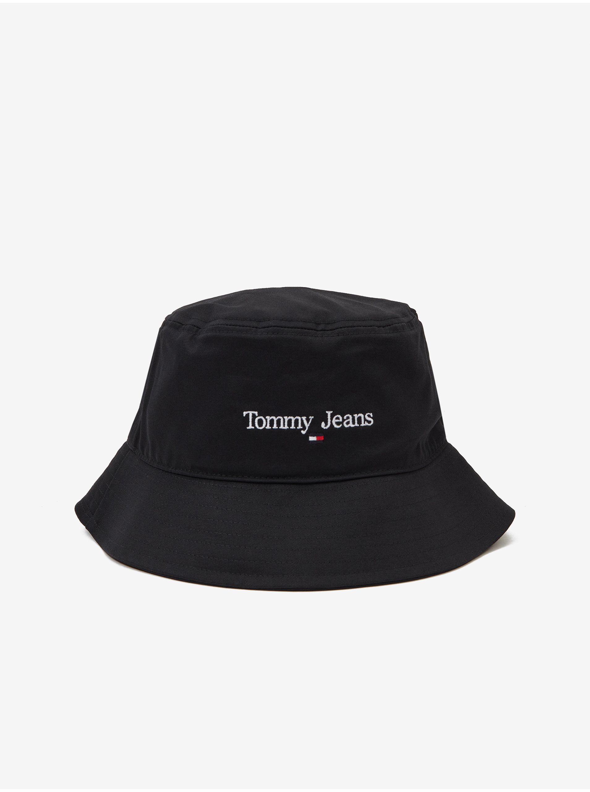 E-shop Čierny dámsky klobúk Tommy Jeans