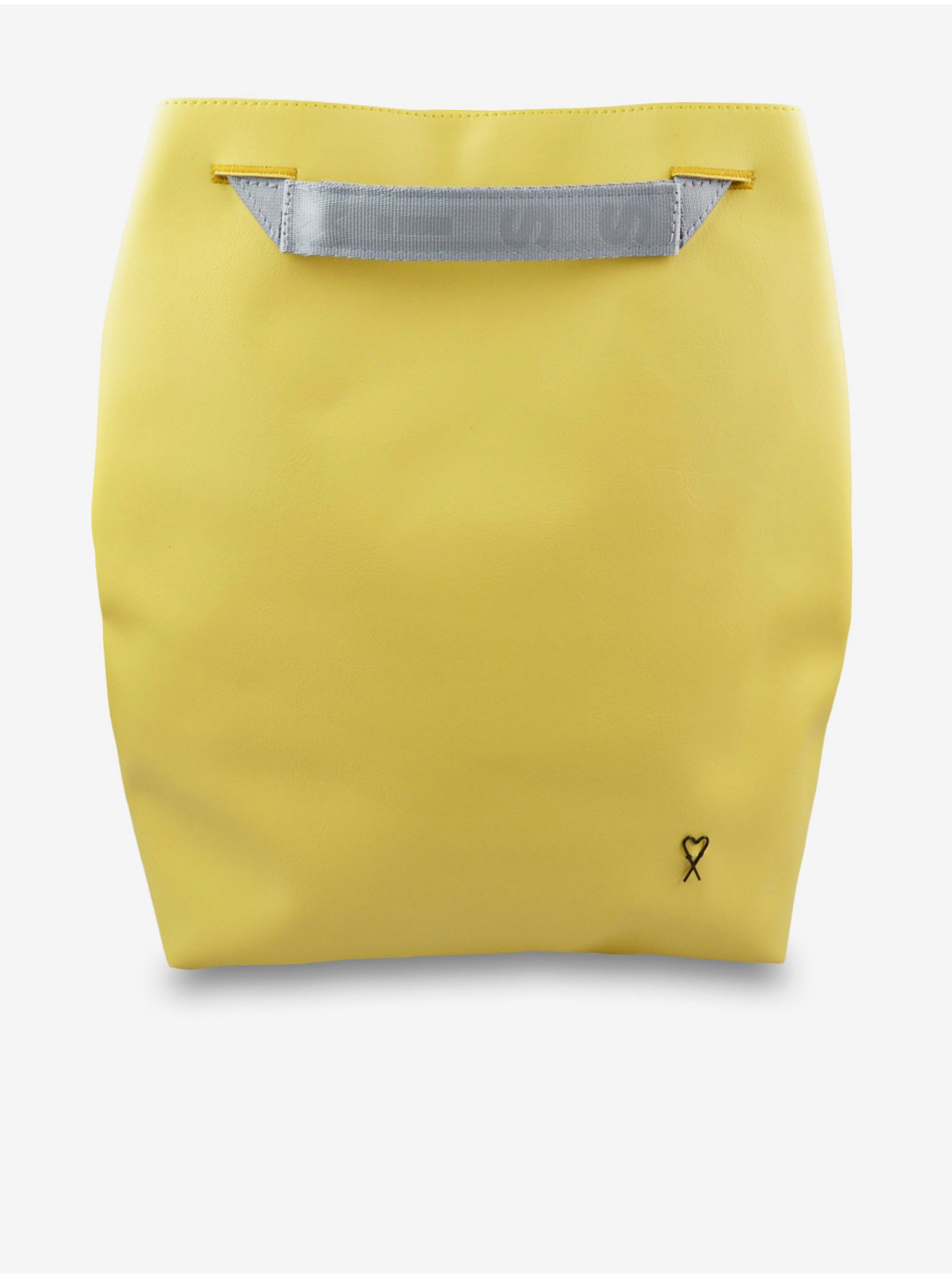 Levně Žlutý dámský městský batoh Xiss Yellow city