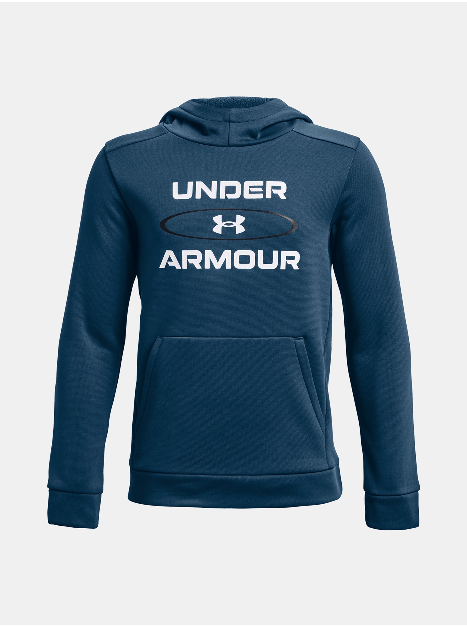 Levně Tmavě modrá klučičí mikina Under Armour UA Armour Fleece Graphic HD
