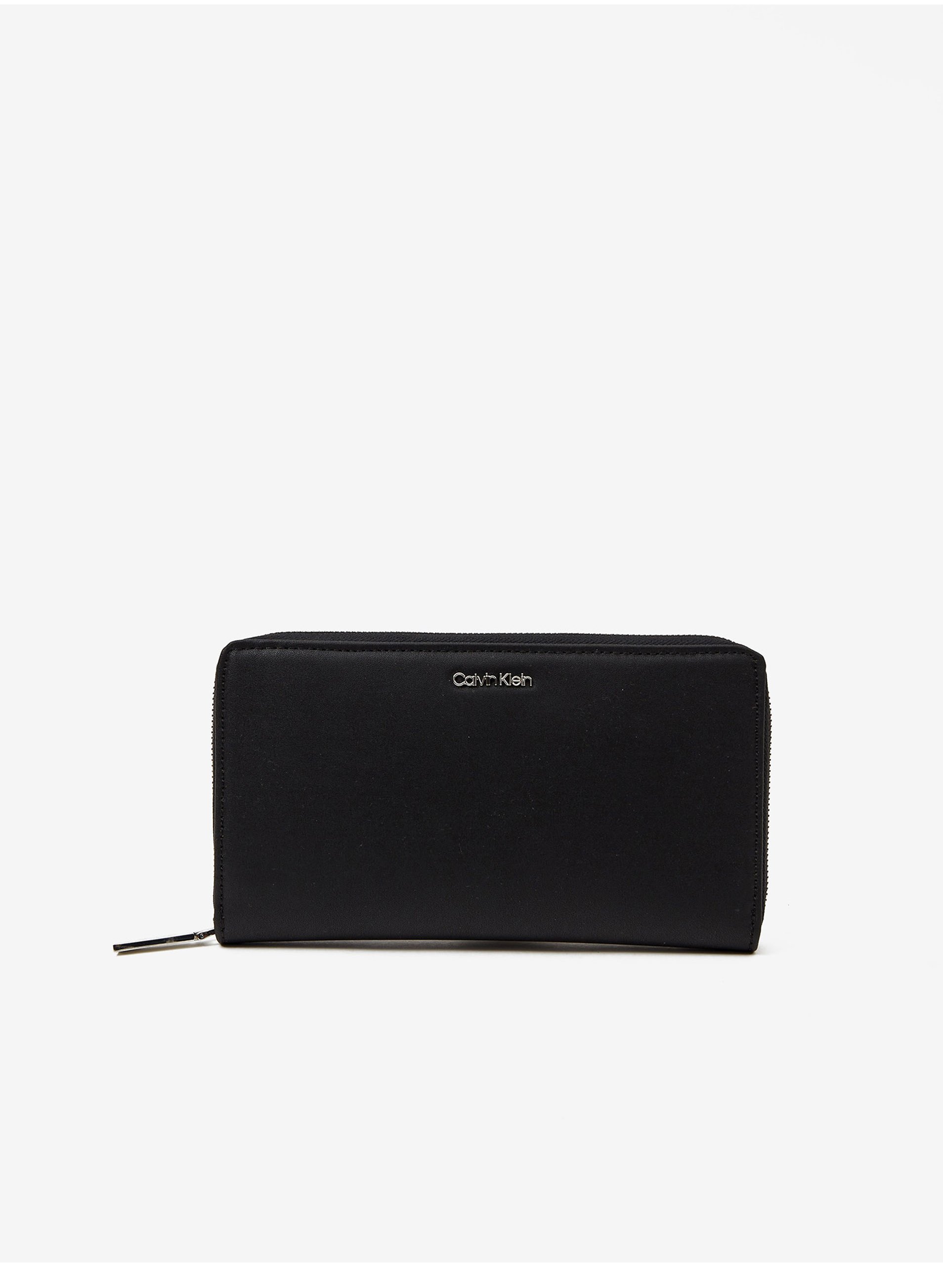Levně Černá dámská peněženka Calvin Klein
