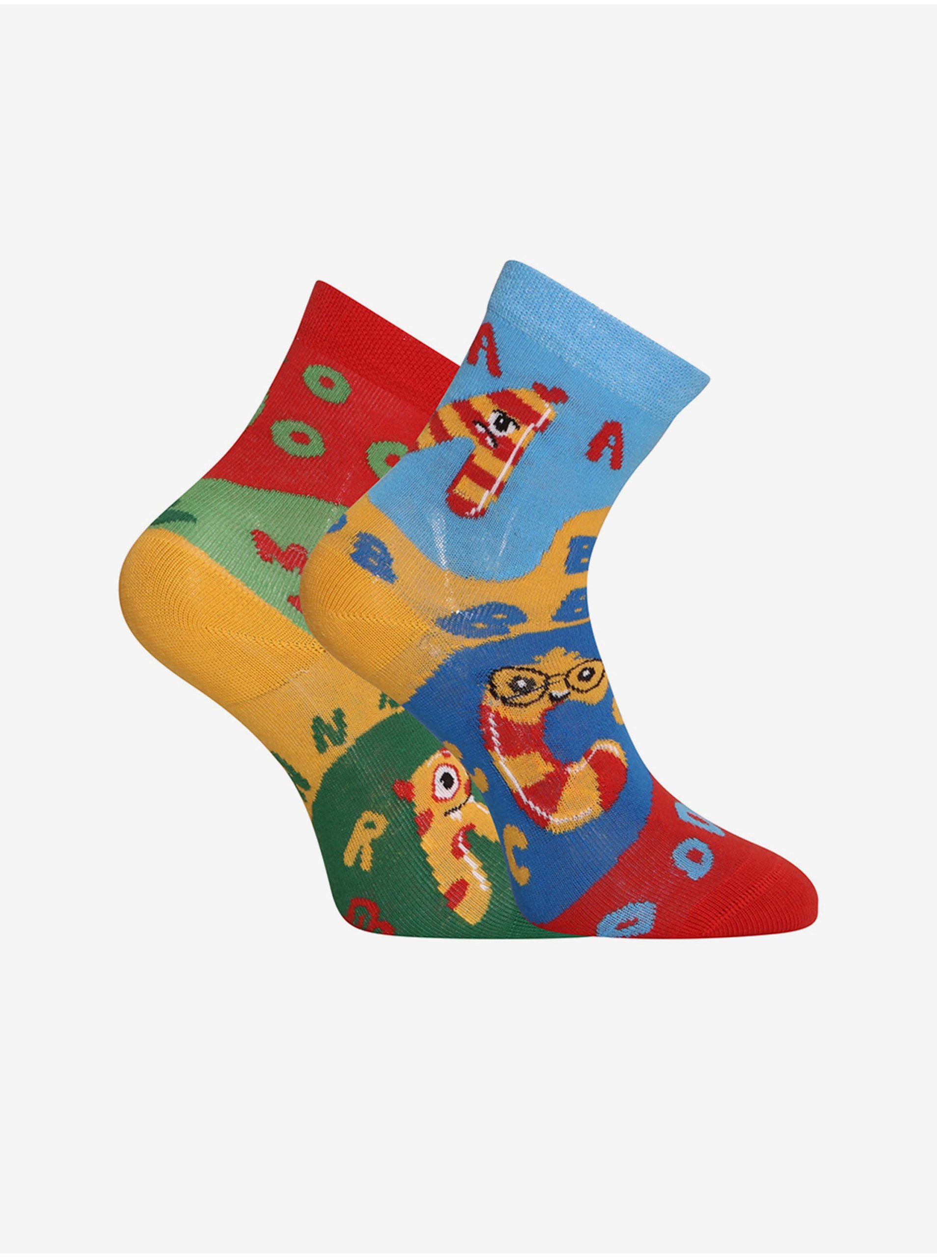 Levně Barevné dětské veselé ponožky Dedoles První písmena