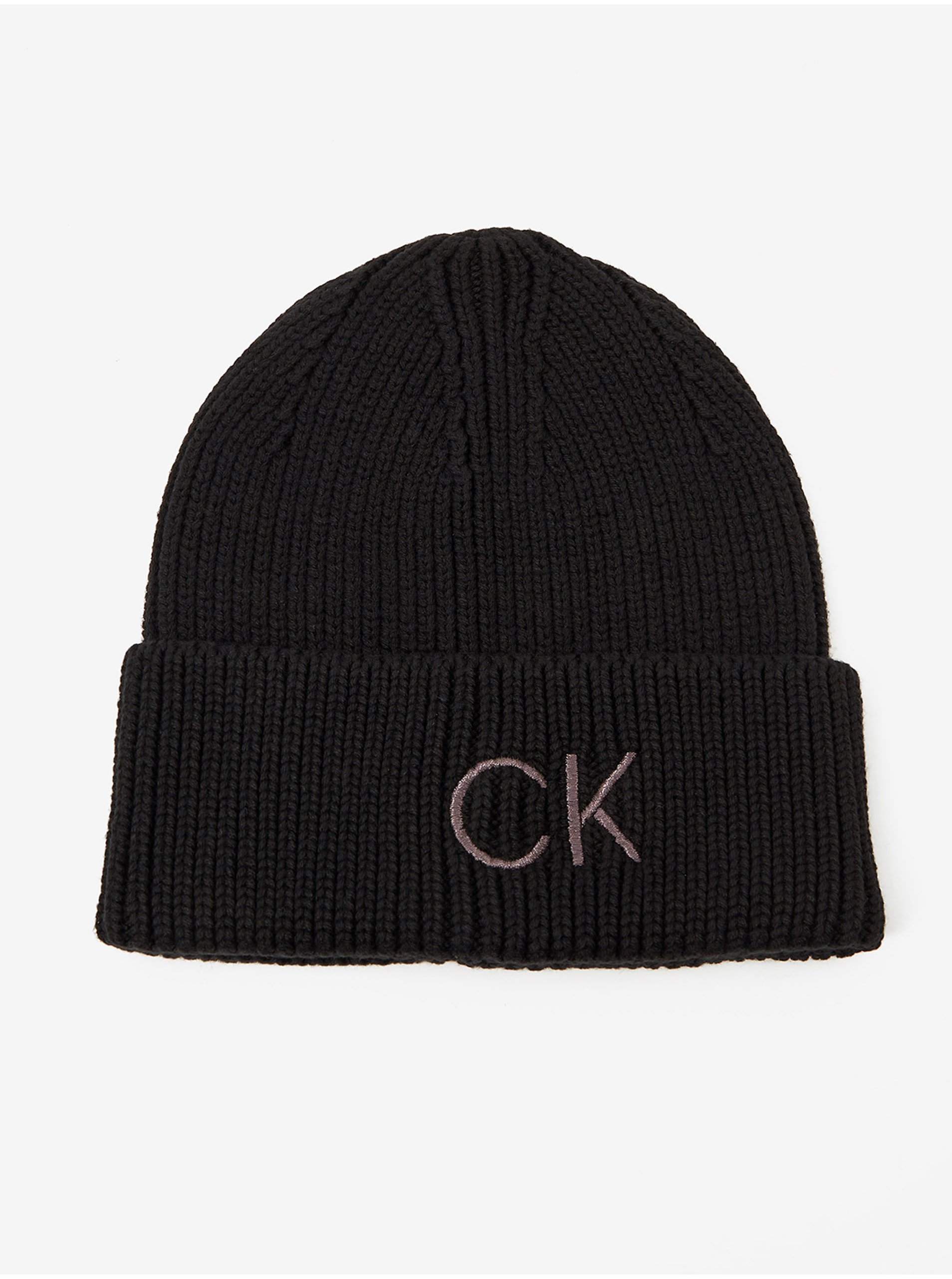 Lacno Čierna dámska čiapka Calvin Klein