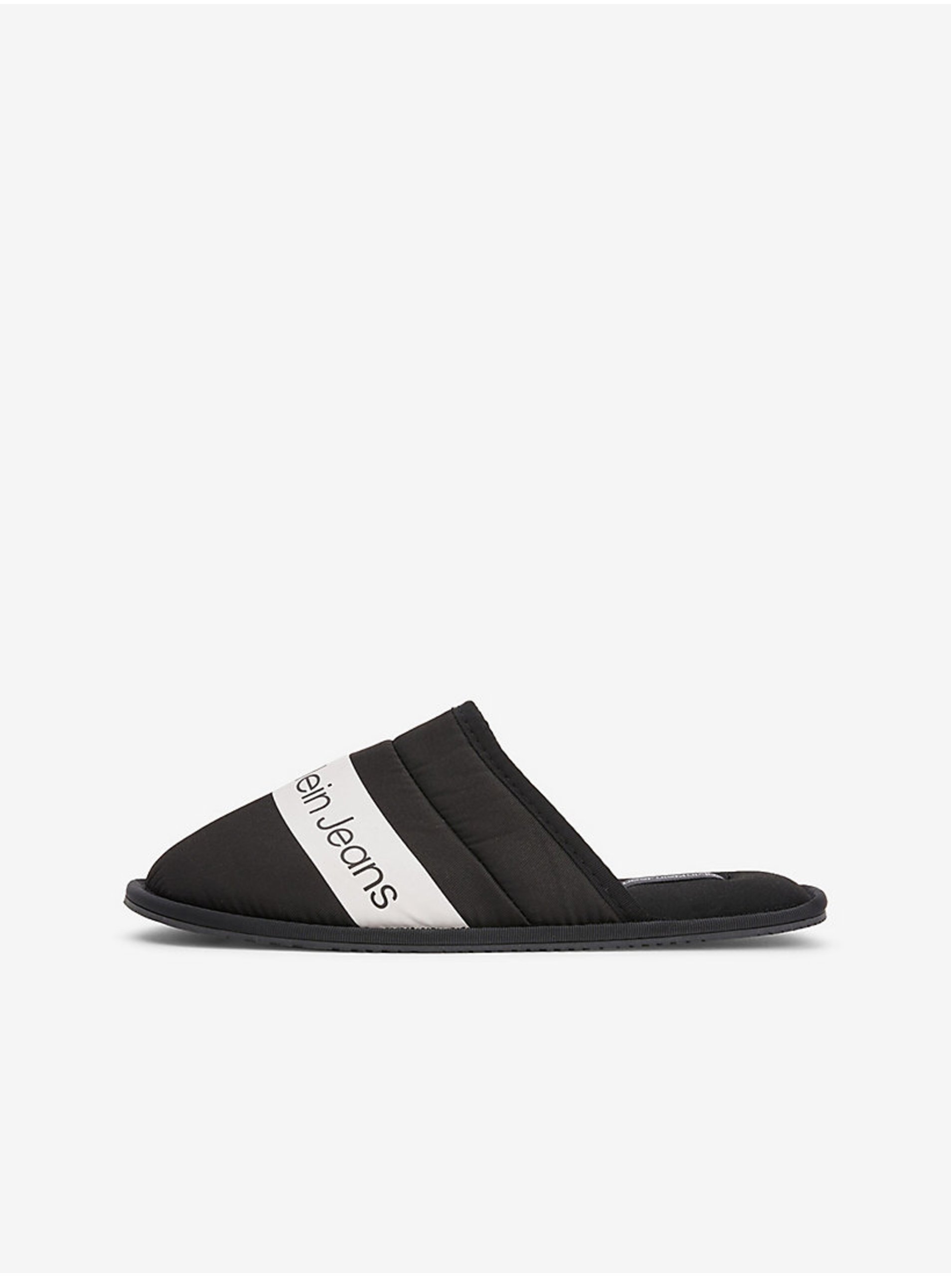 Lacno Sandále, papuče pre mužov Calvin Klein Jeans - čierna, biela