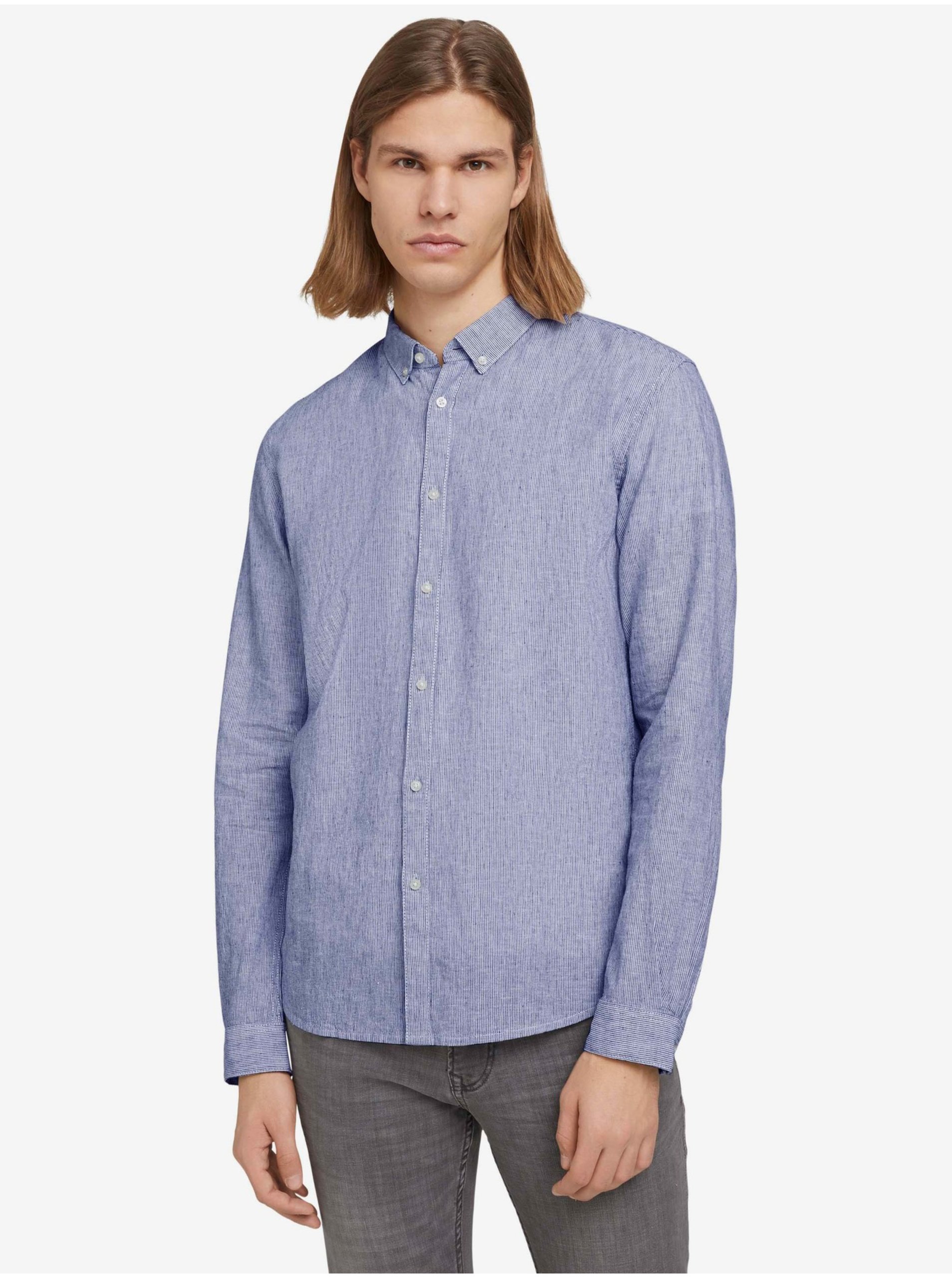 E-shop Modrá pánská košile Tom Tailor Denim