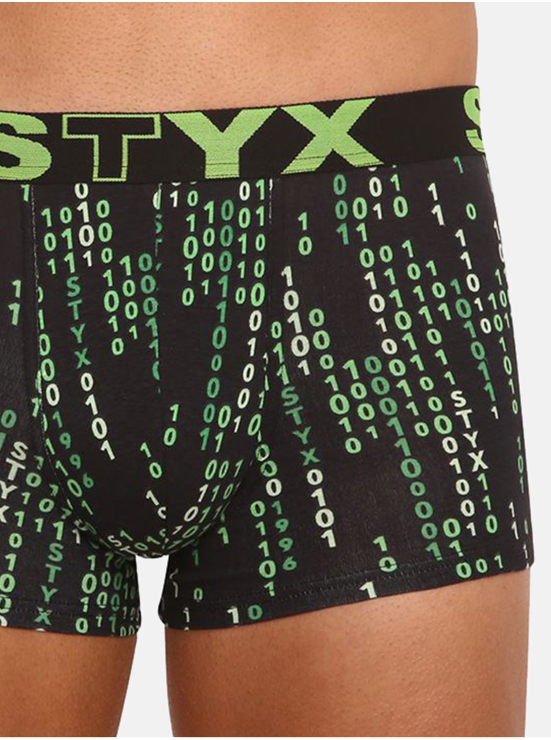 Levně Pánské boxerky Styx art sportovní guma kód