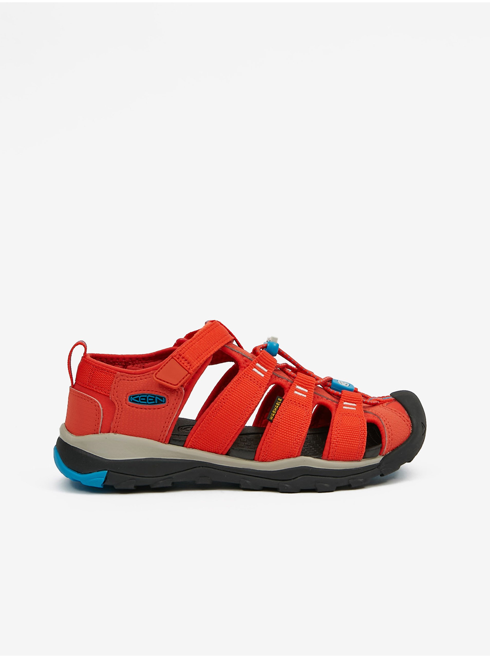 E-shop Červené dětské outdoorové sandály Keen Newport Neo H2