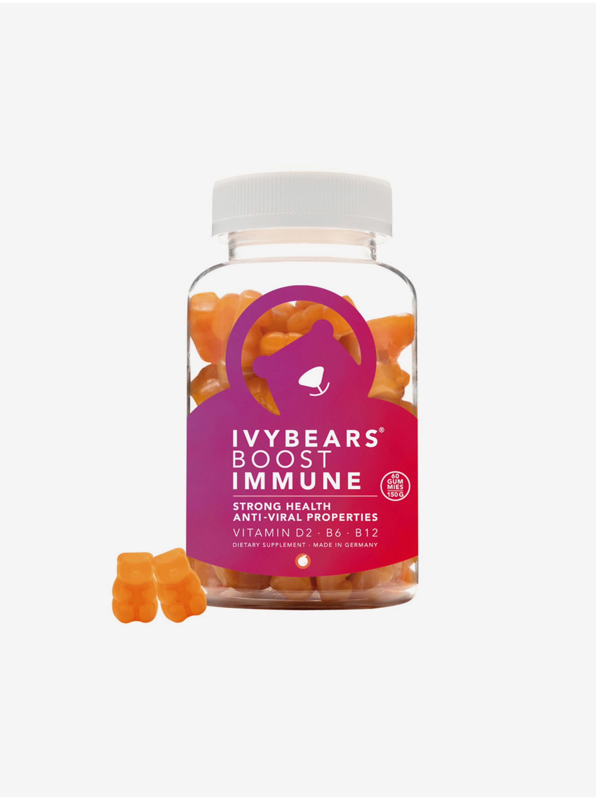 Levně Vitamíny pro podporu imunity IvyBears Boost (60 ks)