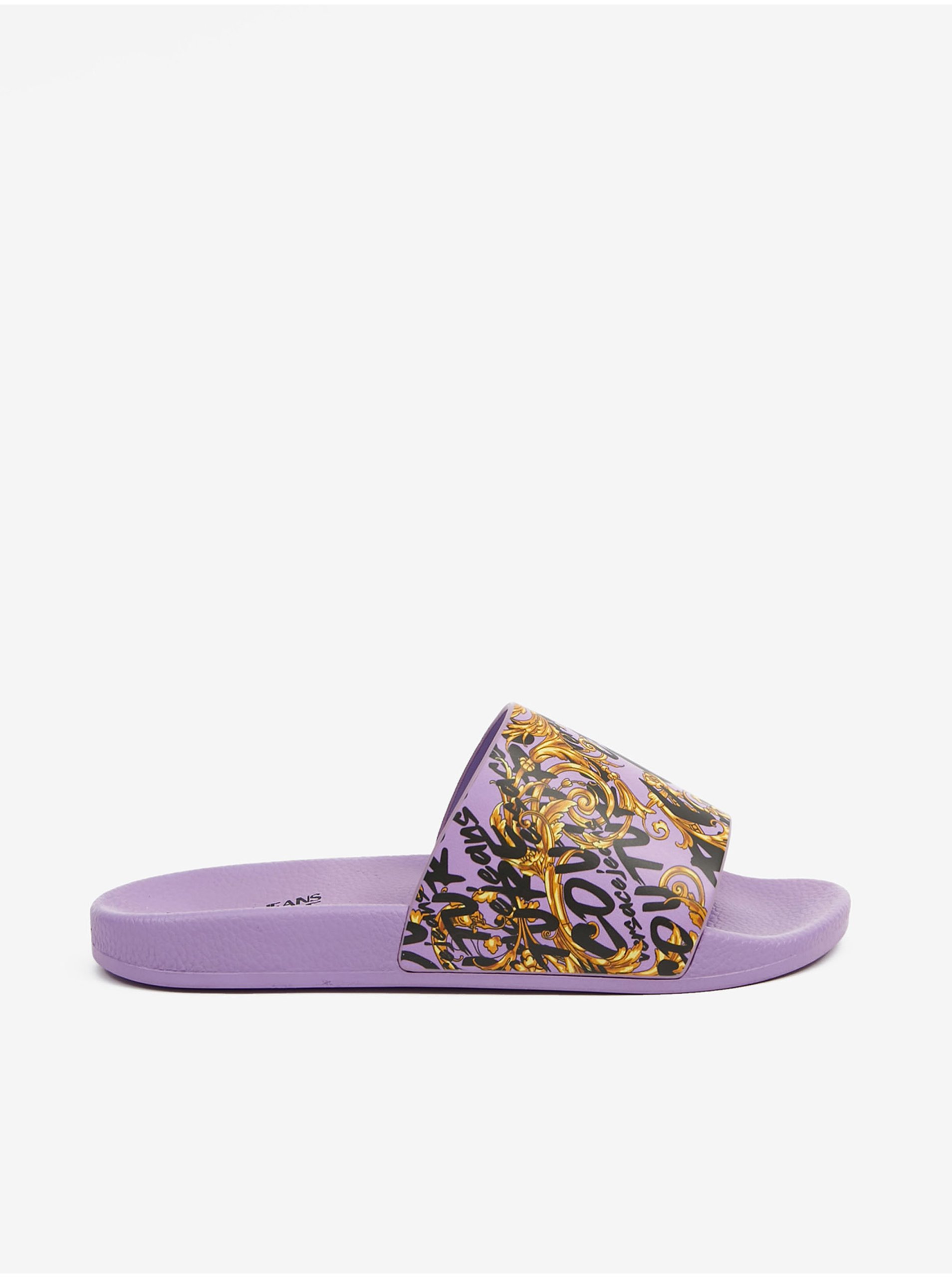 E-shop Papuče, žabky pre ženy Versace Jeans Couture - fialová
