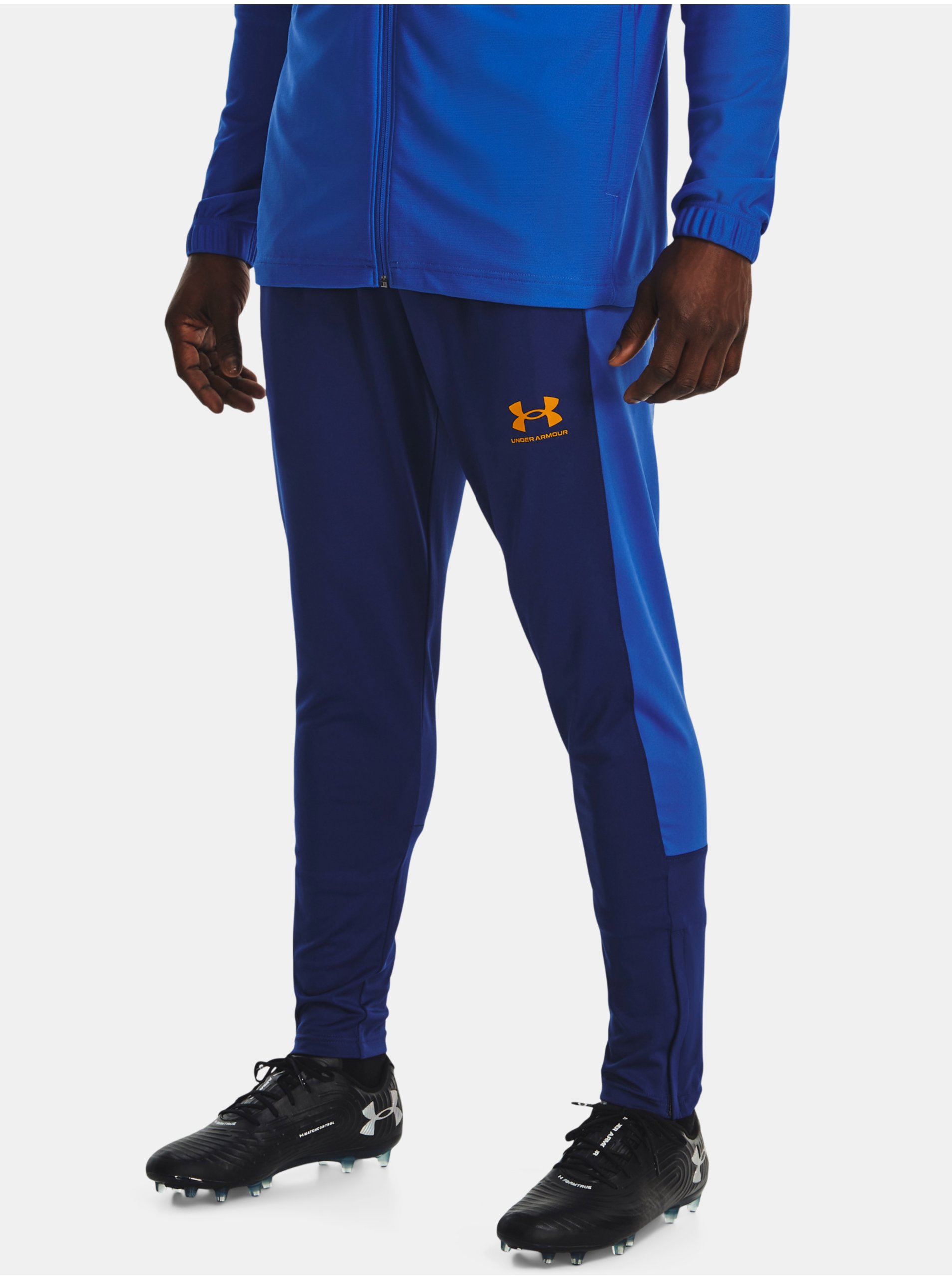 Lacno Modré pánske športové tepláky Under Armour Challenger Training Pant