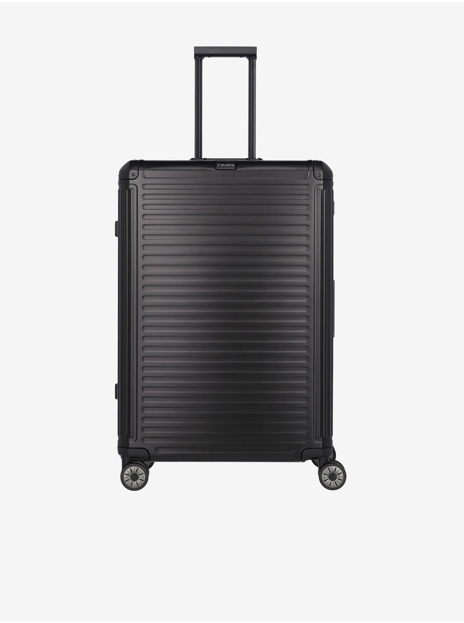 E-shop Černý cestovní kufr Travelite Next 4w L Black