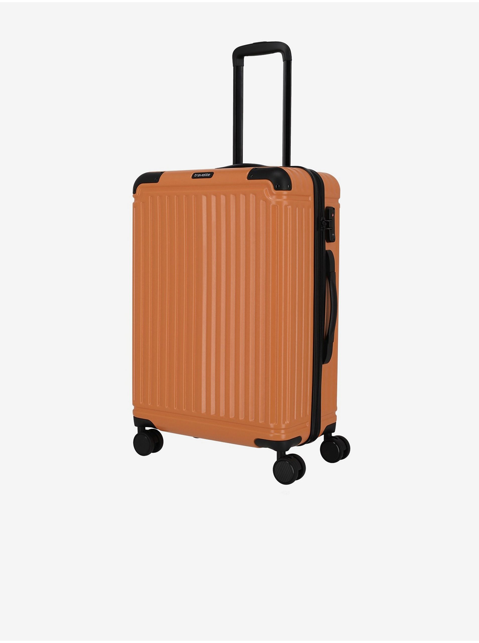 E-shop Oranžový cestovní kufr Travelite Cruise 4w M Coral