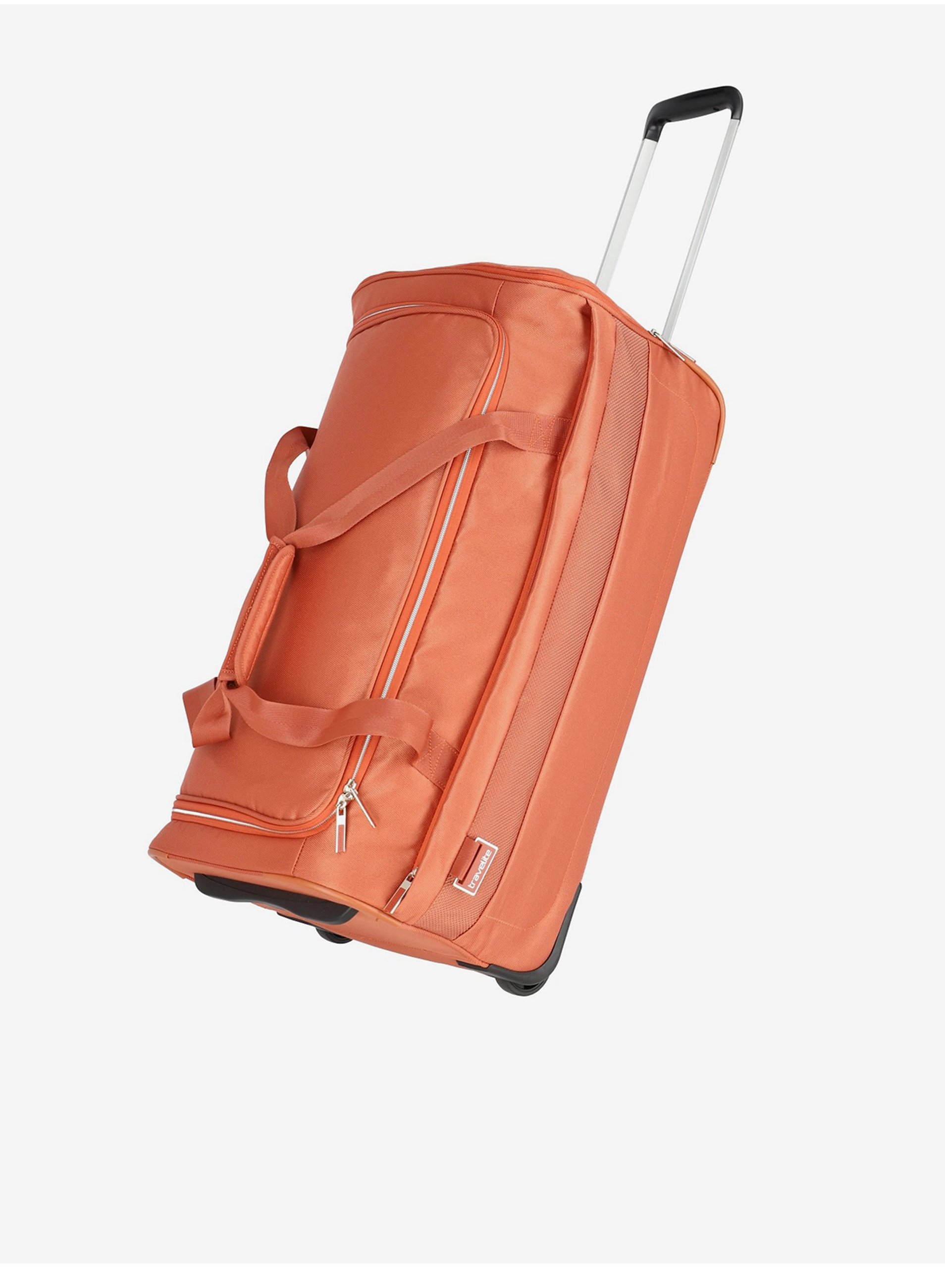 Levně Oranžová cestovní taška Travelite Miigo Wheeled duffle Copper/chutney