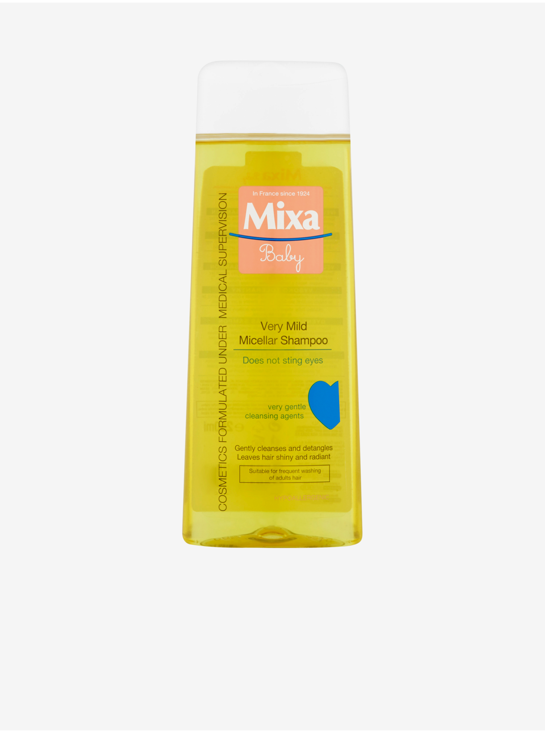 Levně Velmi jemný micelární šampon pro děti Mixa Baby (250 ml)