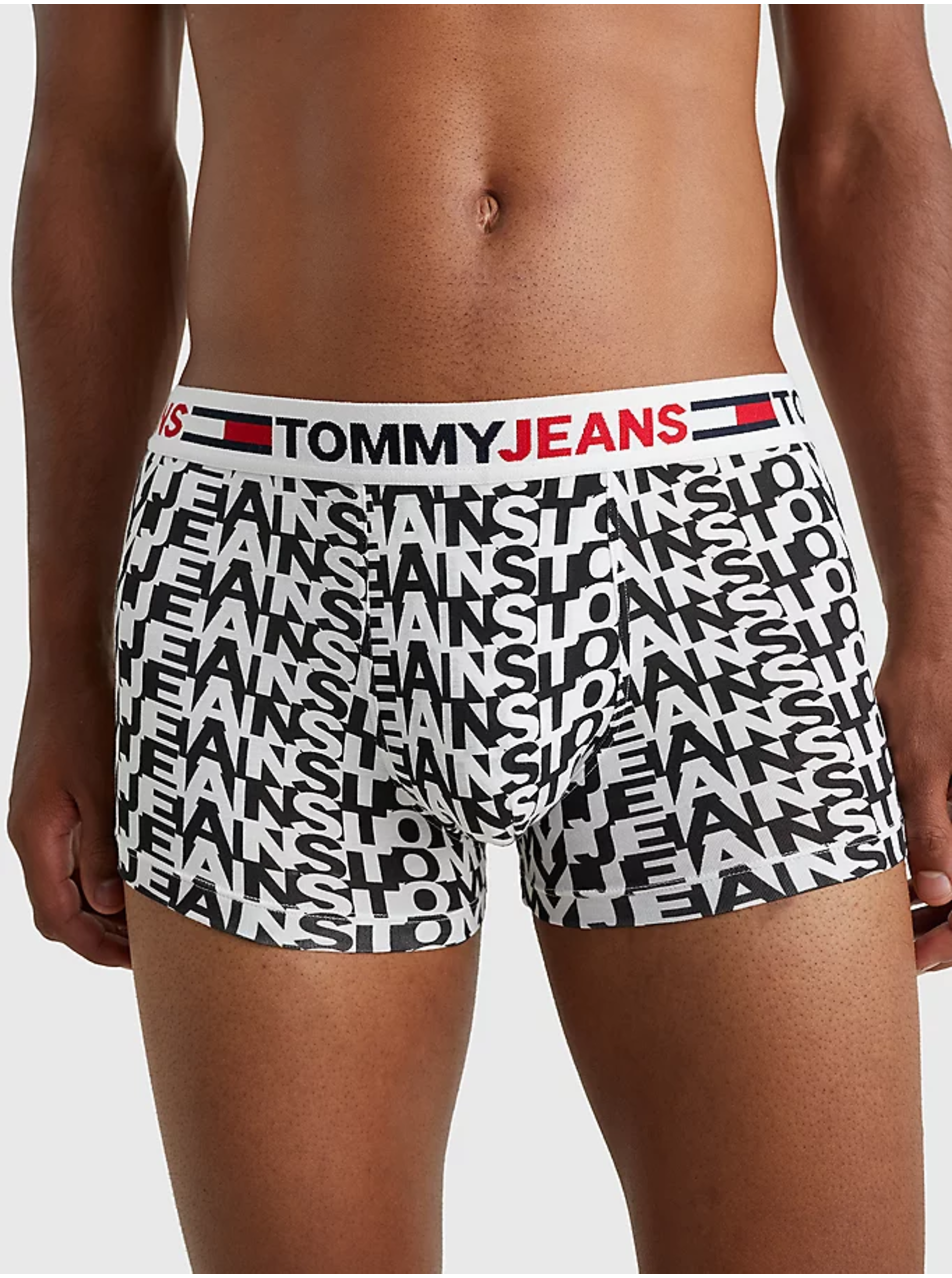 Lacno Boxerky pre mužov Tommy Jeans - biela, čierna