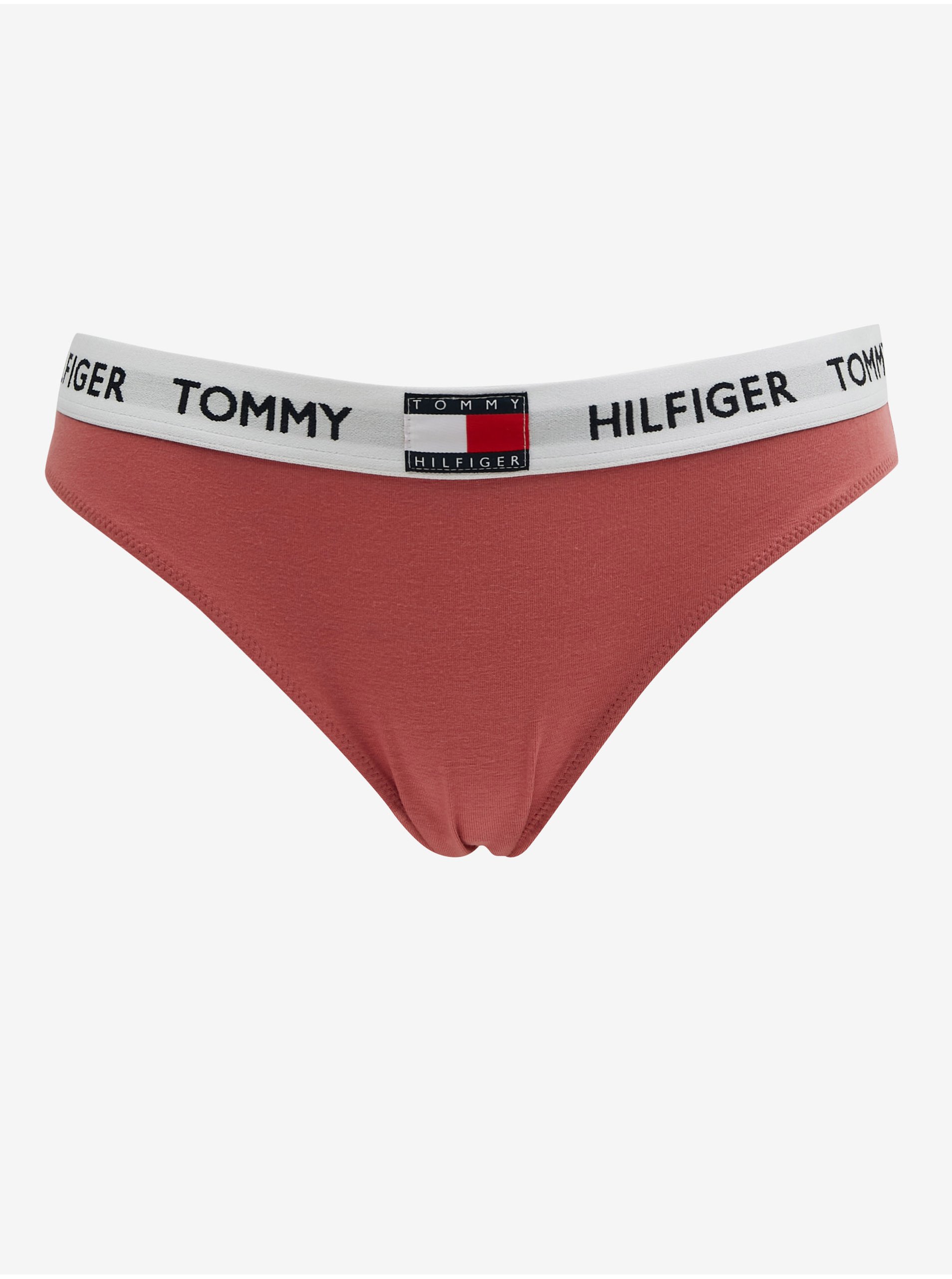 Levně Růžové dámské kalhotky Tommy Hilfiger Underwear