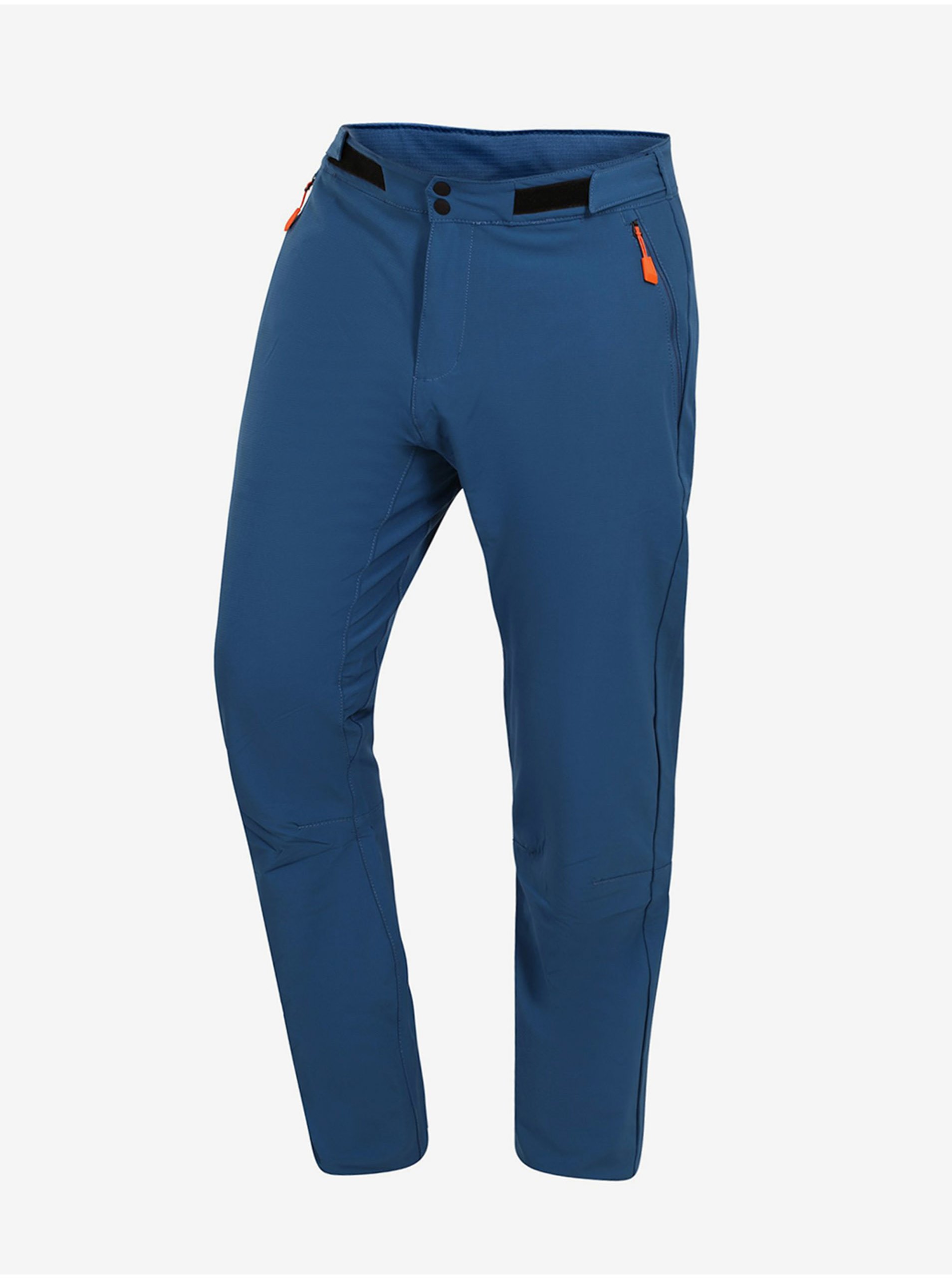 E-shop Modré pánské softshellové kalhoty ALPINE PRO Enob