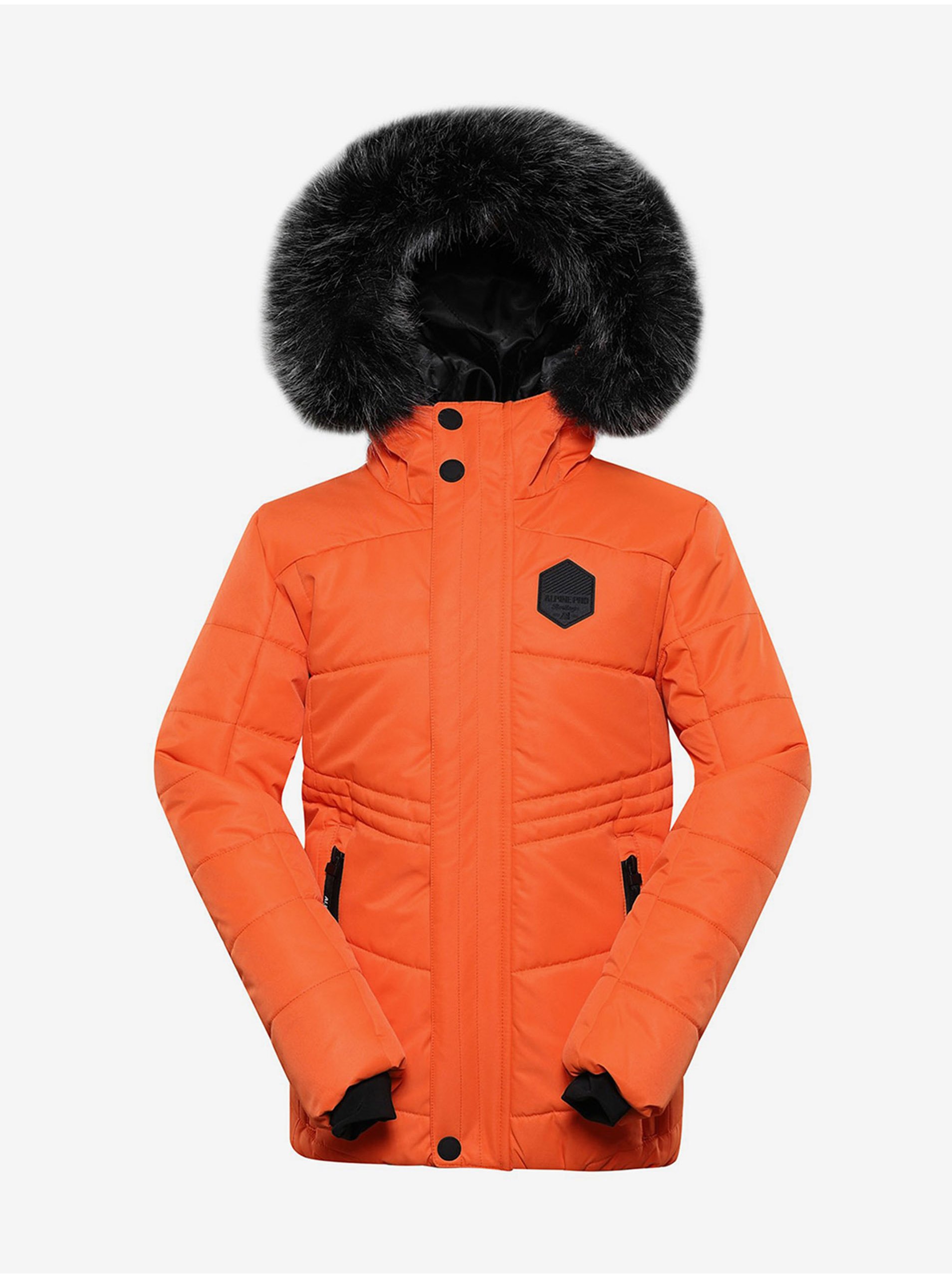 E-shop Oranžová dievčenská bunda s membránou PTX ALPINE PRE Molido