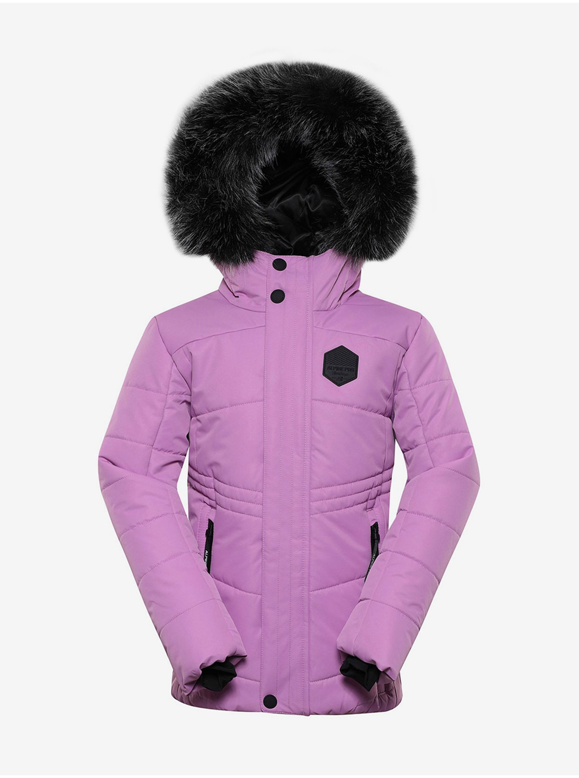 E-shop Svetlo fialová dievčenská bunda s membránou PTX ALPINE PRE Molido