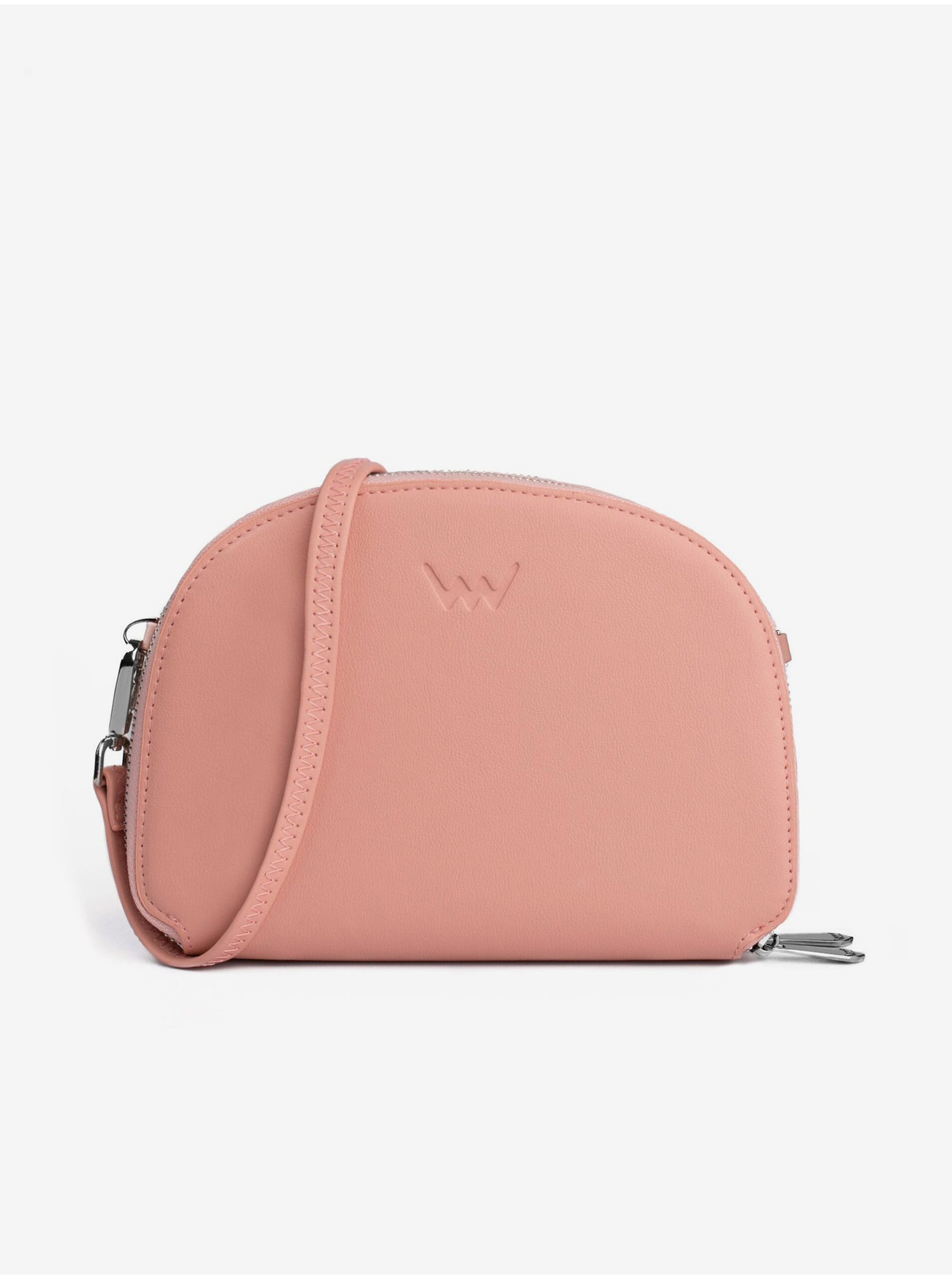 Levně Světle růžová dámská crossbody kabelka VUCH Ebora