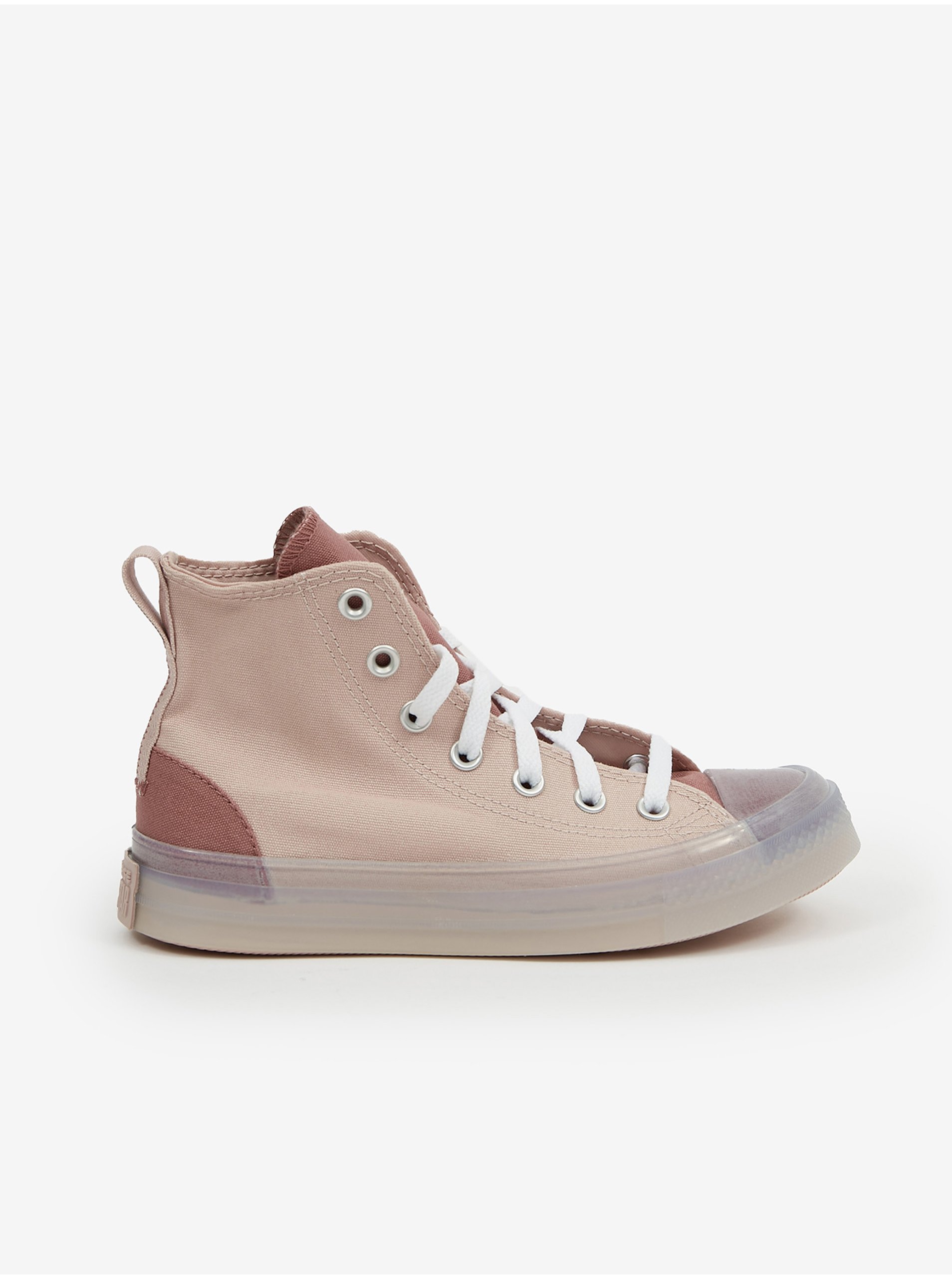 E-shop Světle růžové dámské kotníkové tenisky Converse Chuck Taylor All Star CX