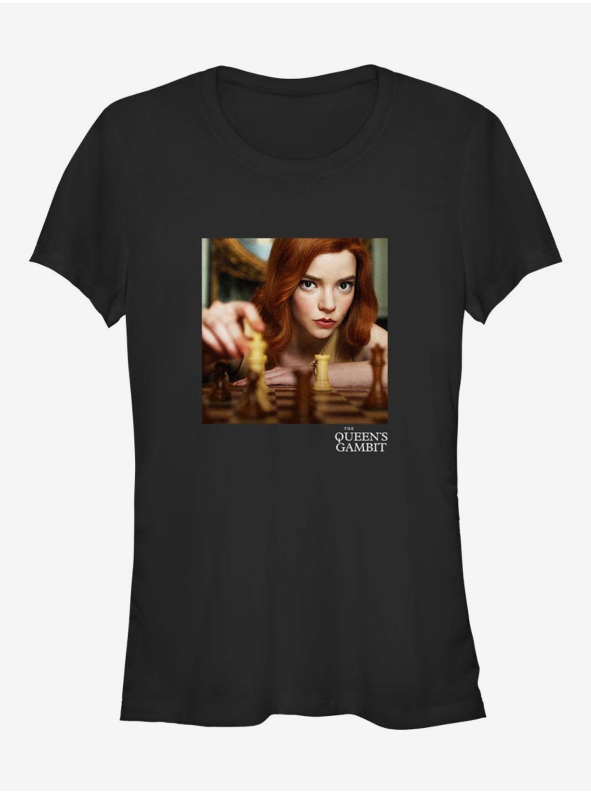 Levně Beth Harmon The Queen's Gambit ZOOT. FAN Netflix - dámské tričko