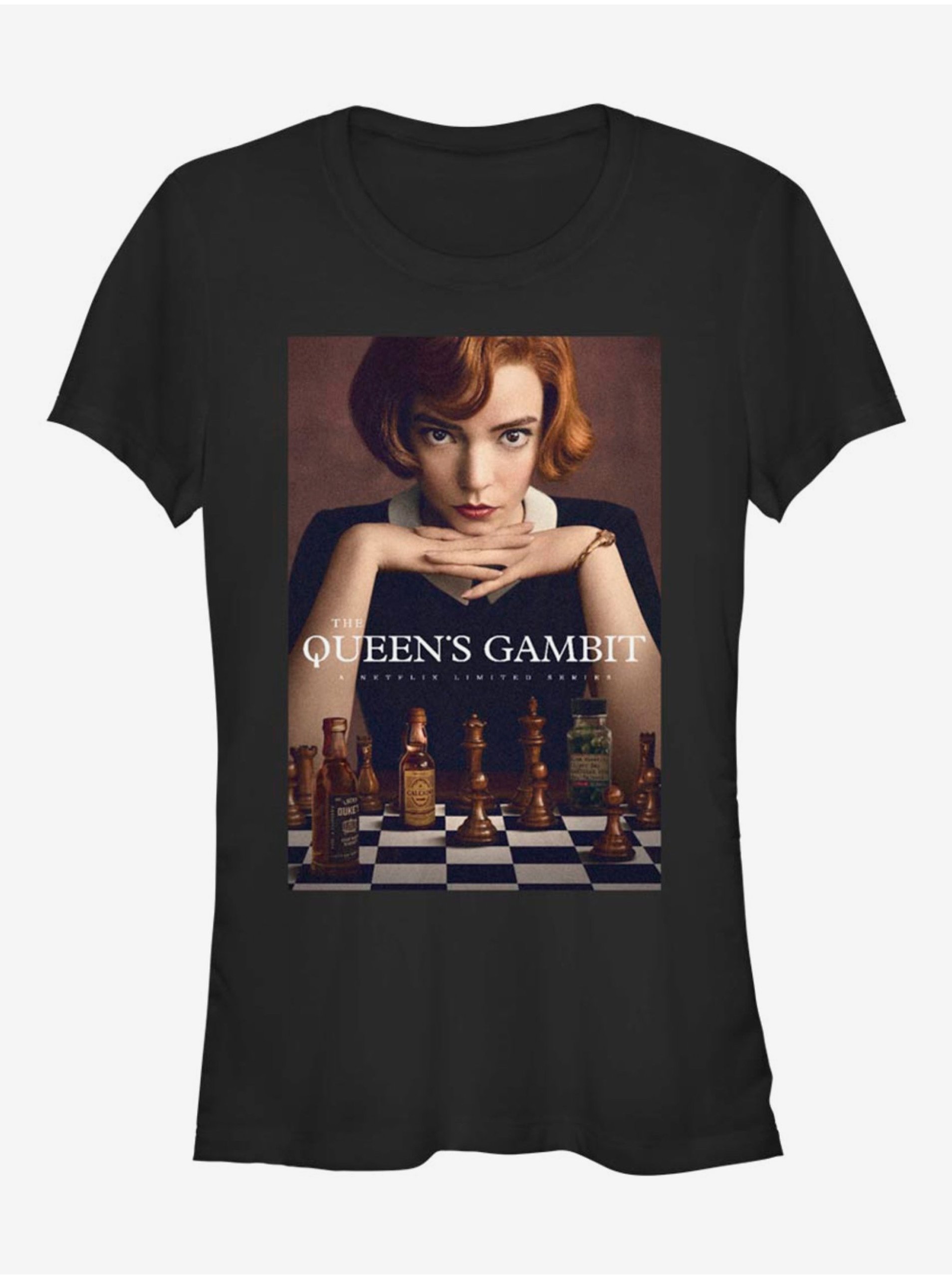Levně Beth Harmon Queen's Gambit ZOOT. FAN Netflix - dámské tričko
