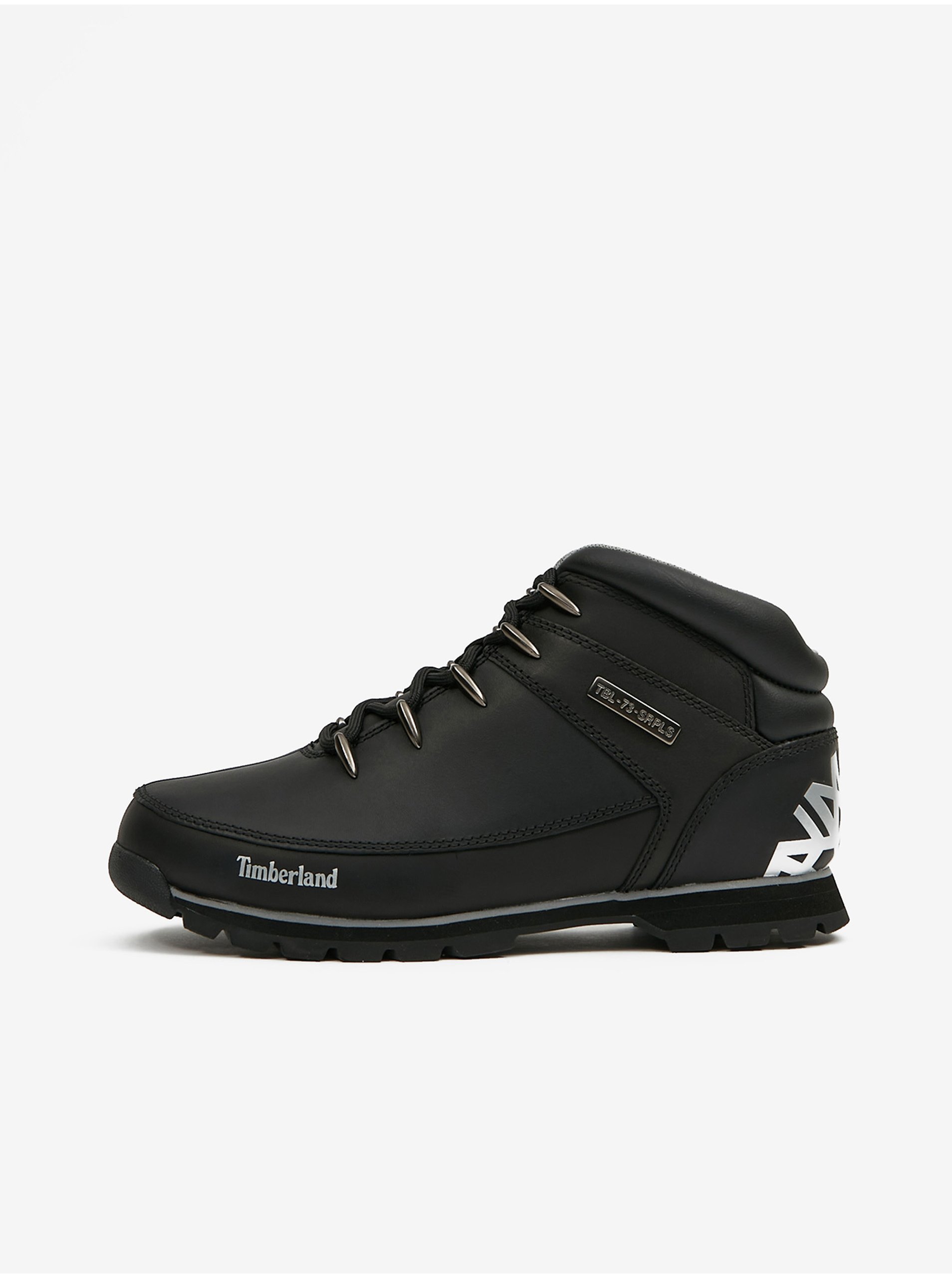 Lacno Čierne pánske členkové kožené topánky Timberland Euro Sprint Hiker
