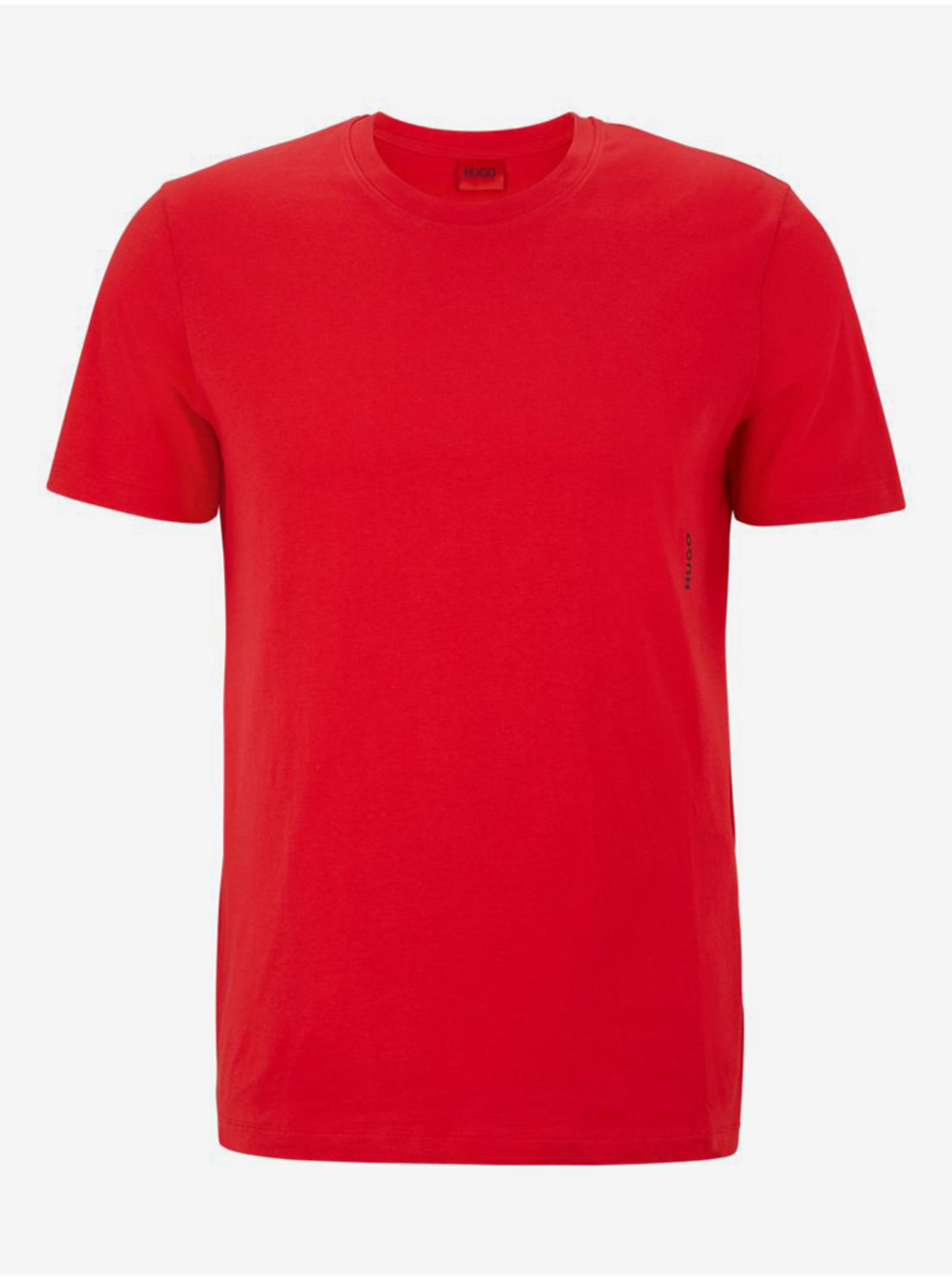 Lacno Červené pánske tričko BOSS