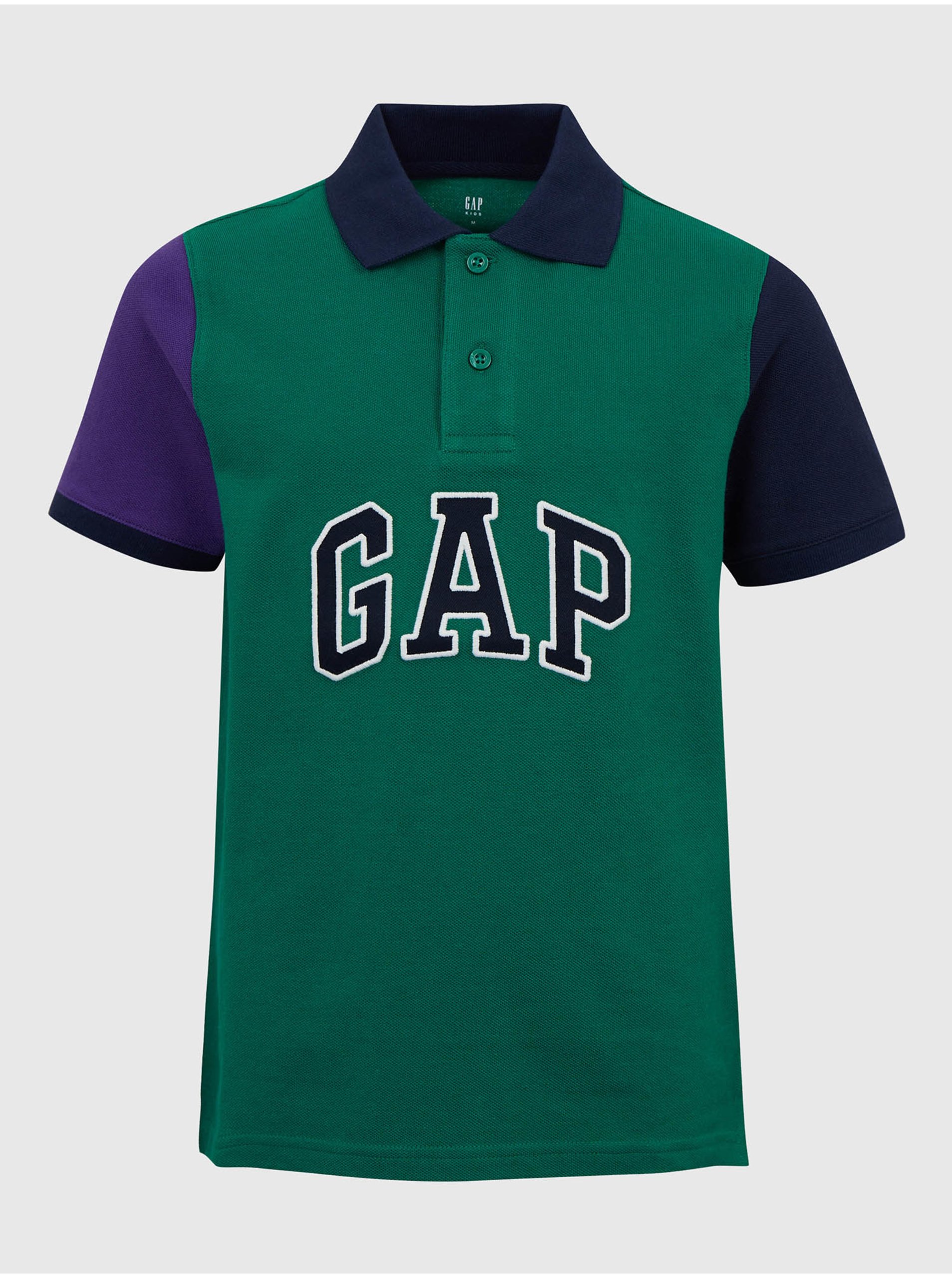 Lacno Zelené klučičí polo tričko s logem GAP