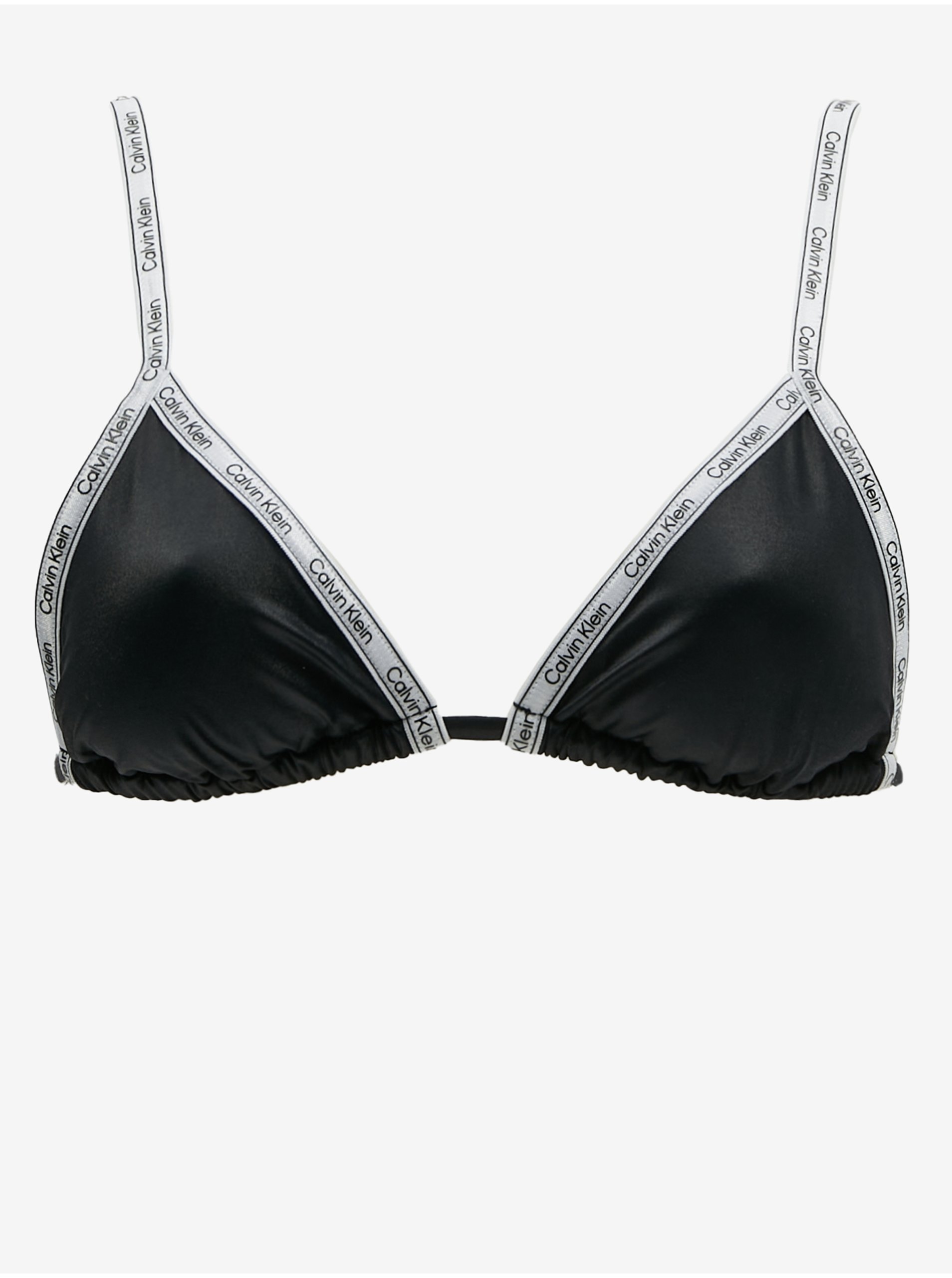 Lacno Čierny dámsky horný diel plaviek Calvin Klein Underwear