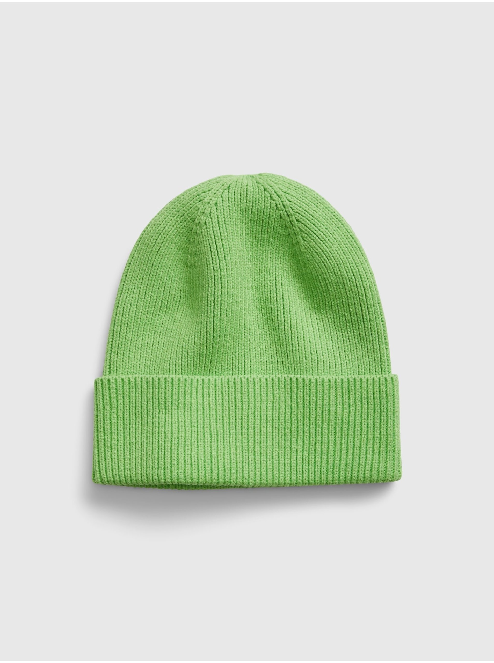 E-shop Světle zelená pánská zimní čepice GAP