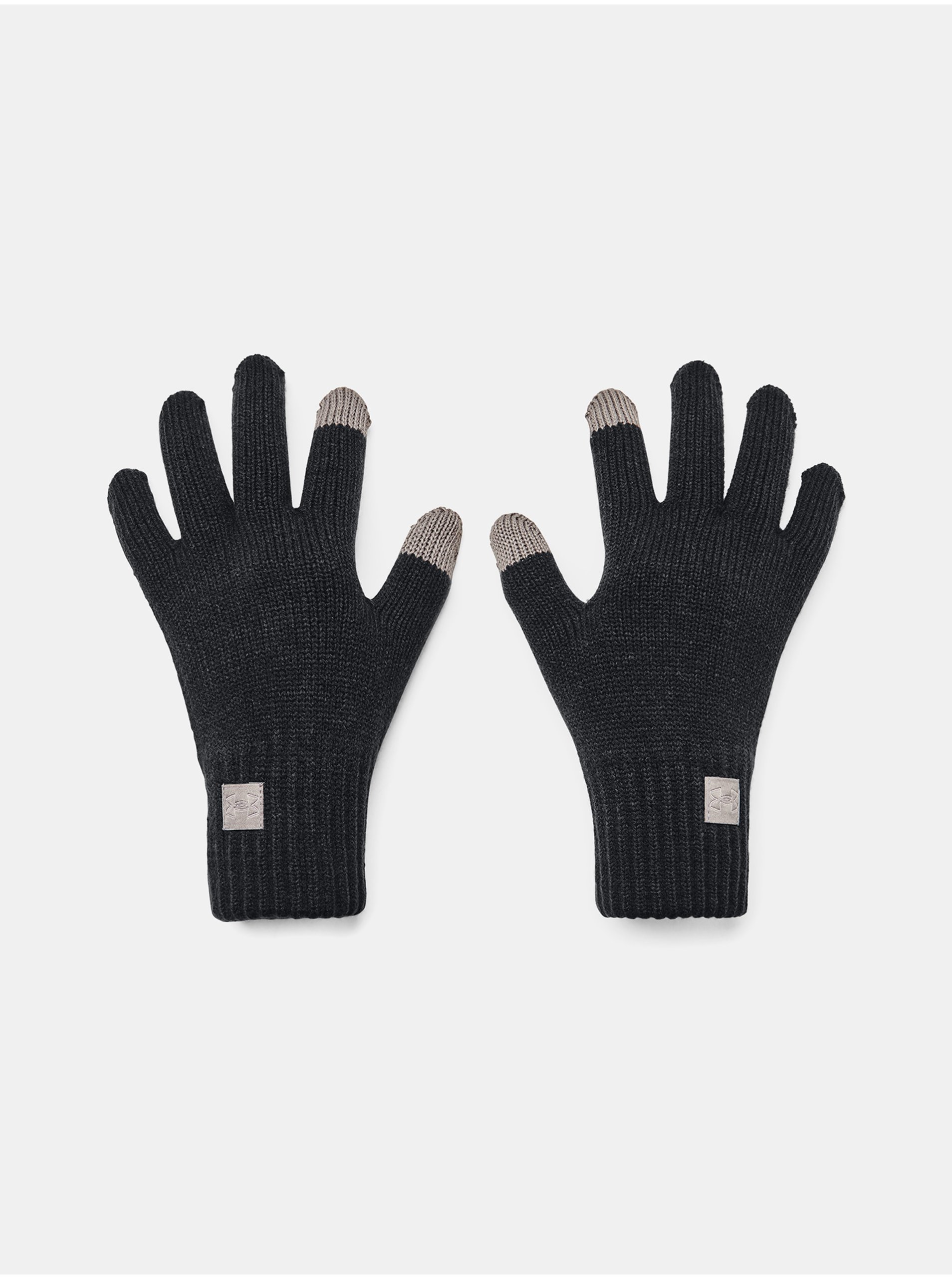 Lacno Čierne dámske rukavice Under Armour UA Halftime Gloves