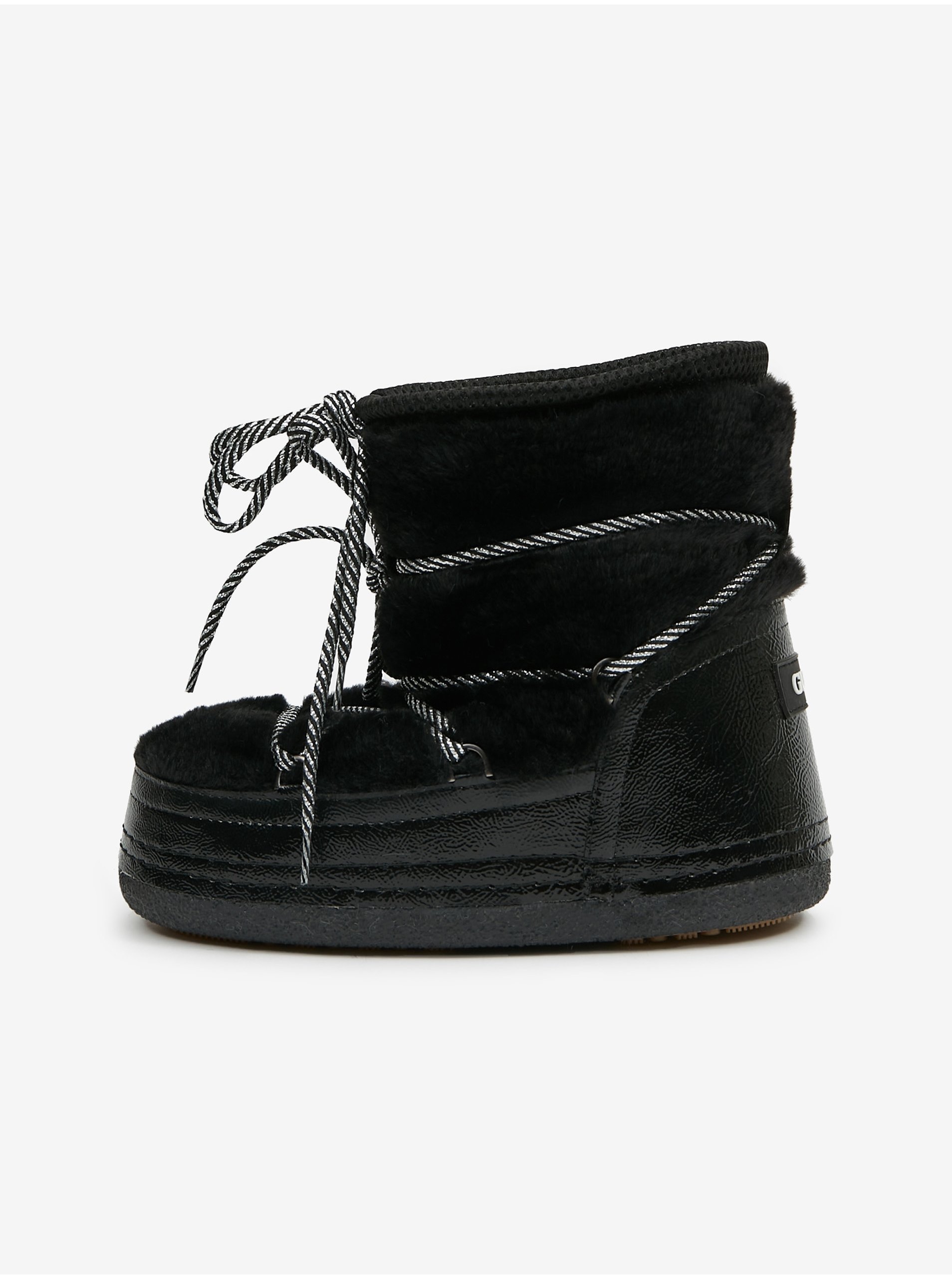 Lacno Zimná obuv pre ženy Guess - čierna