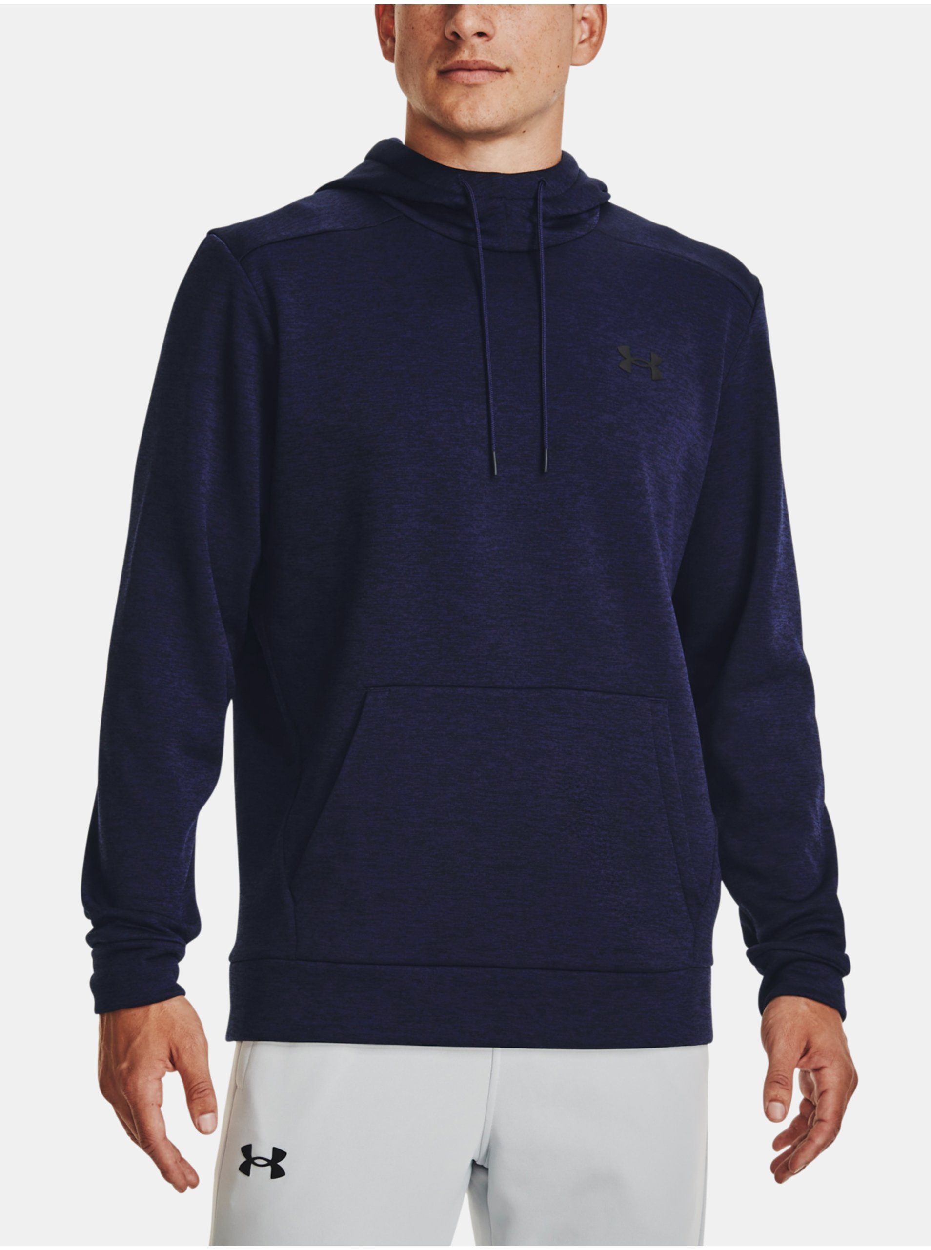 E-shop Tmavě modrá pánská mikina Under Armour UA Armour Fleece Twist HD