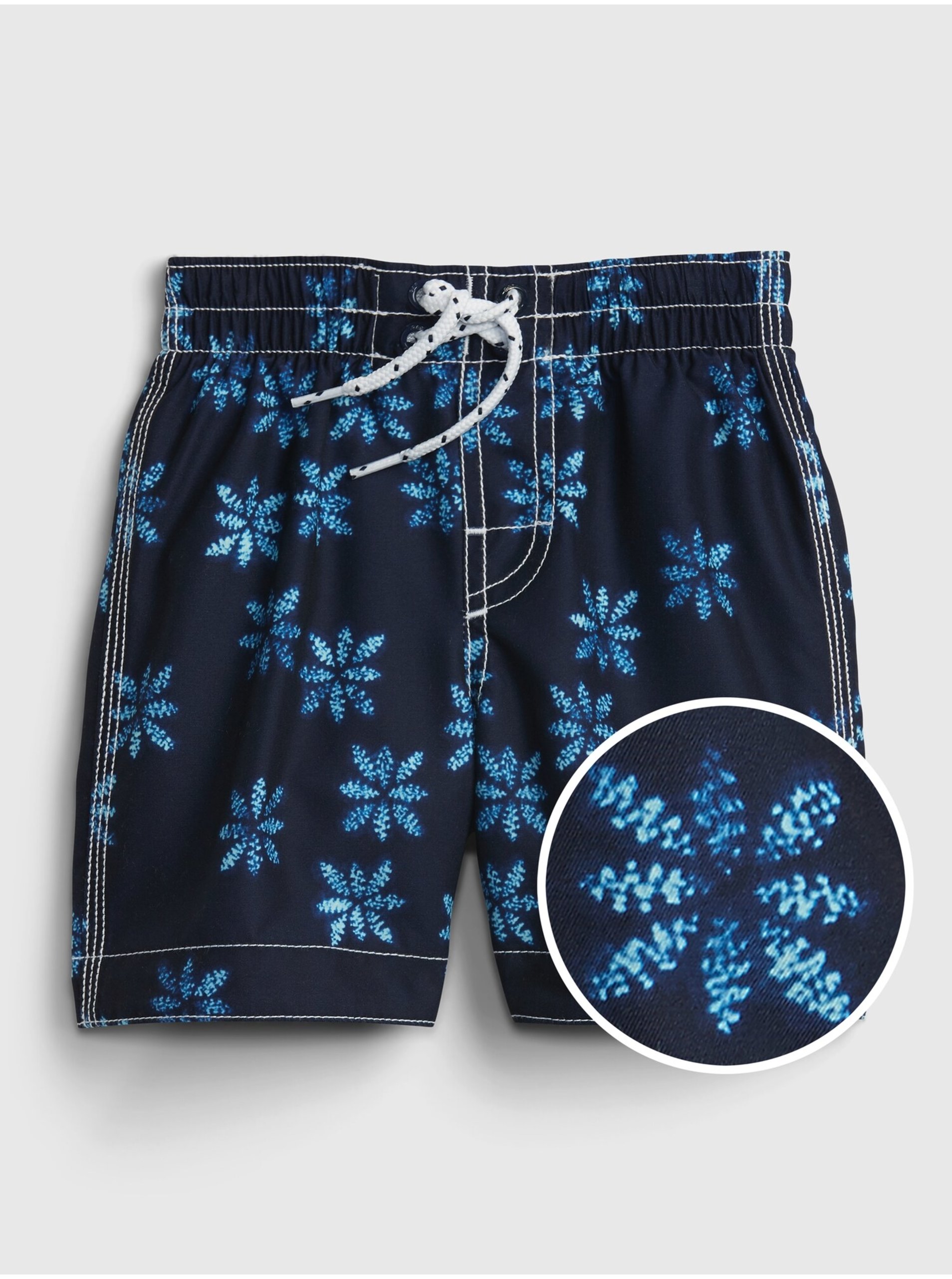 Levně Modré klučičí dětské plavky swim trunk