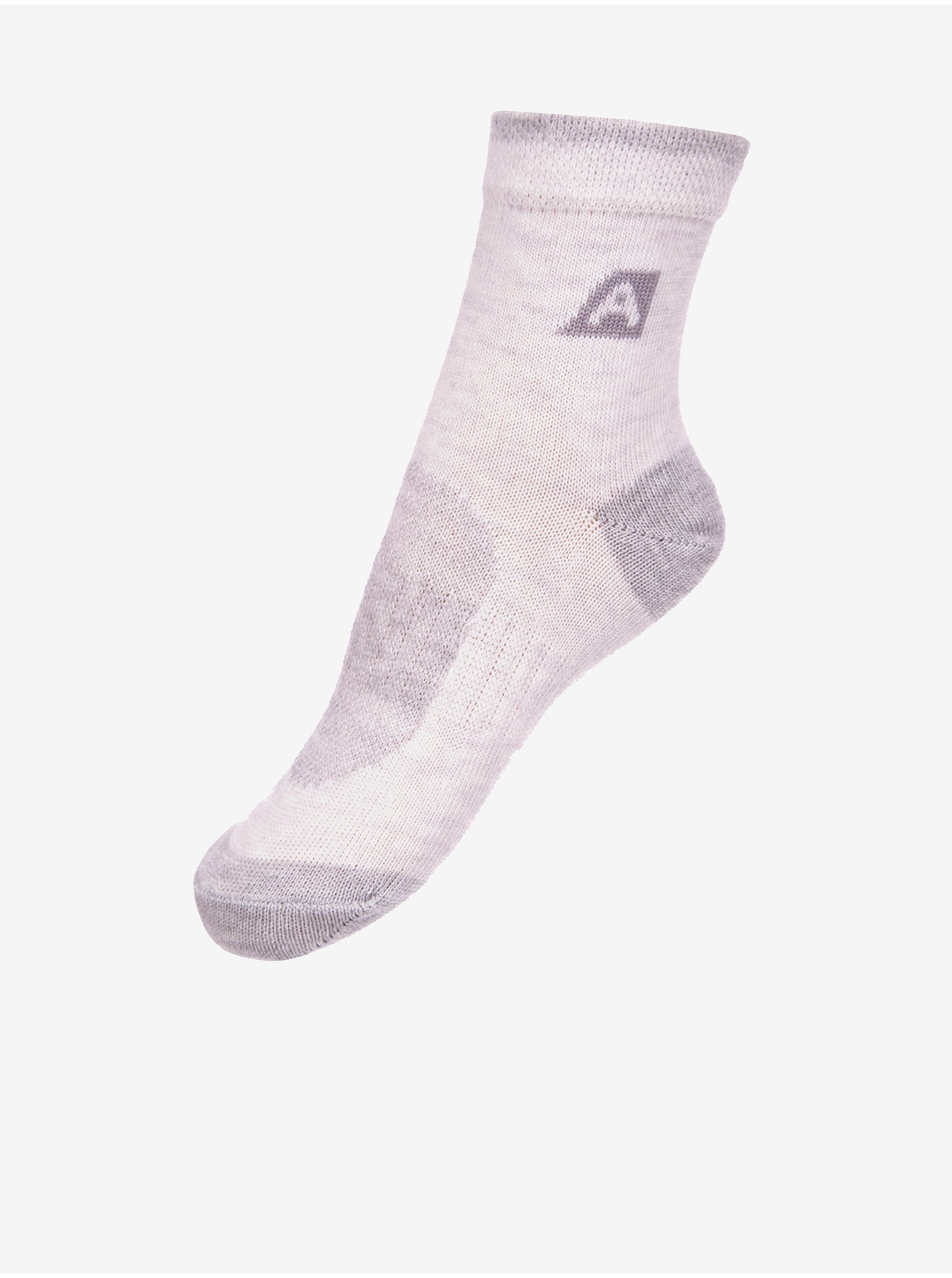 Levně Dětské ponožky coolmax ALPINE PRO 3RAPID 2 bílá