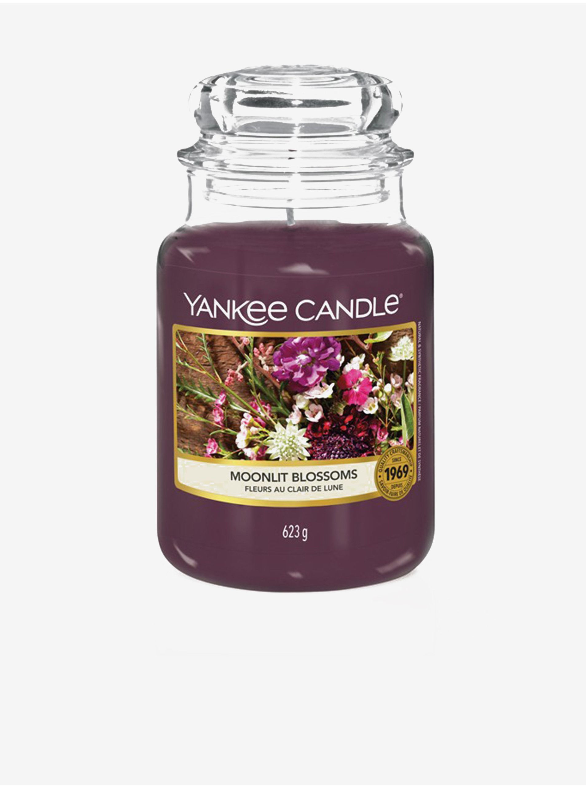 Lacno Vonná sviečka Yankee Candle Moonlit Blossoms (Classic veľká)