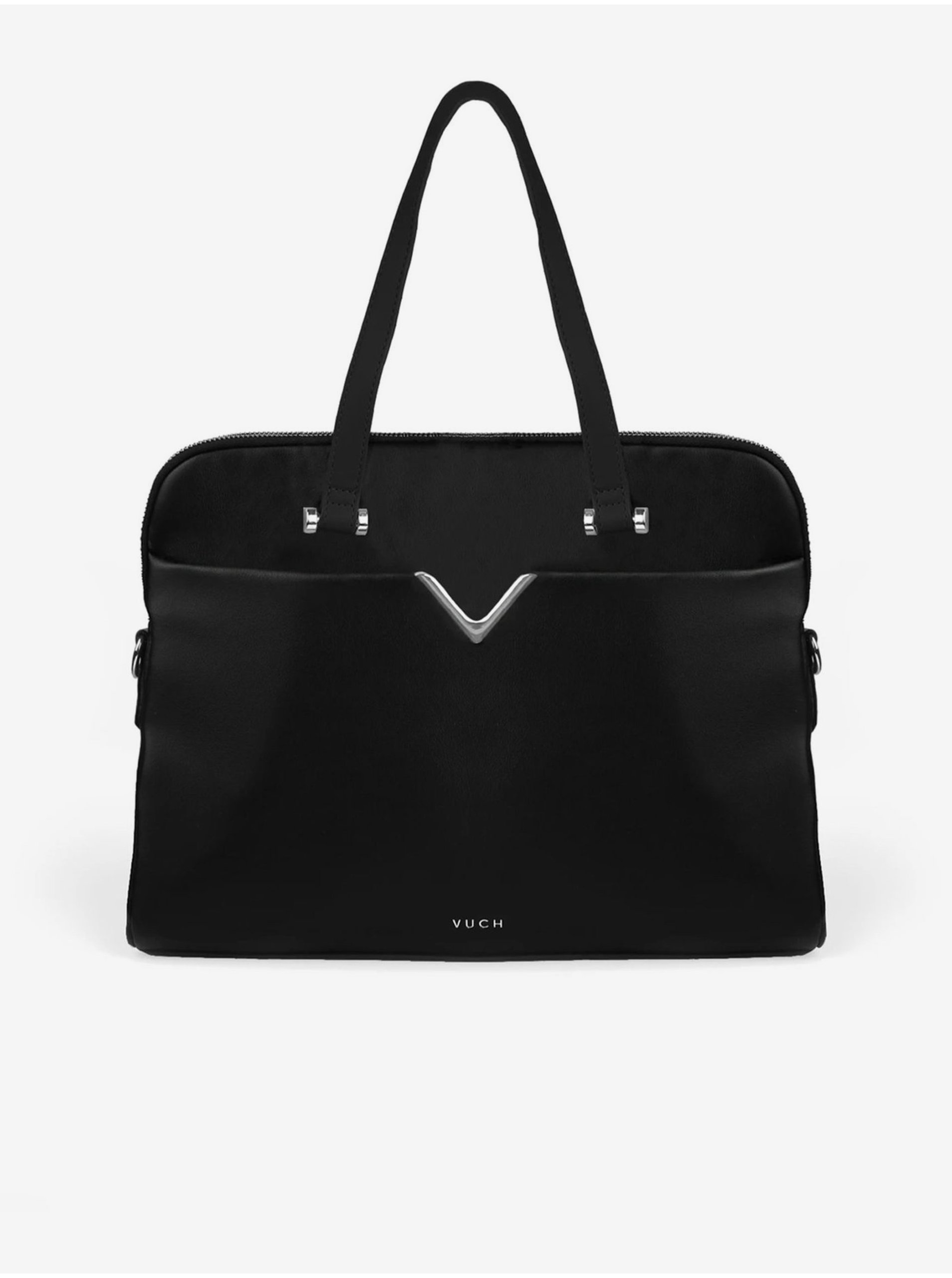 Levně Černá dámská taška na notebook Vuch Luann