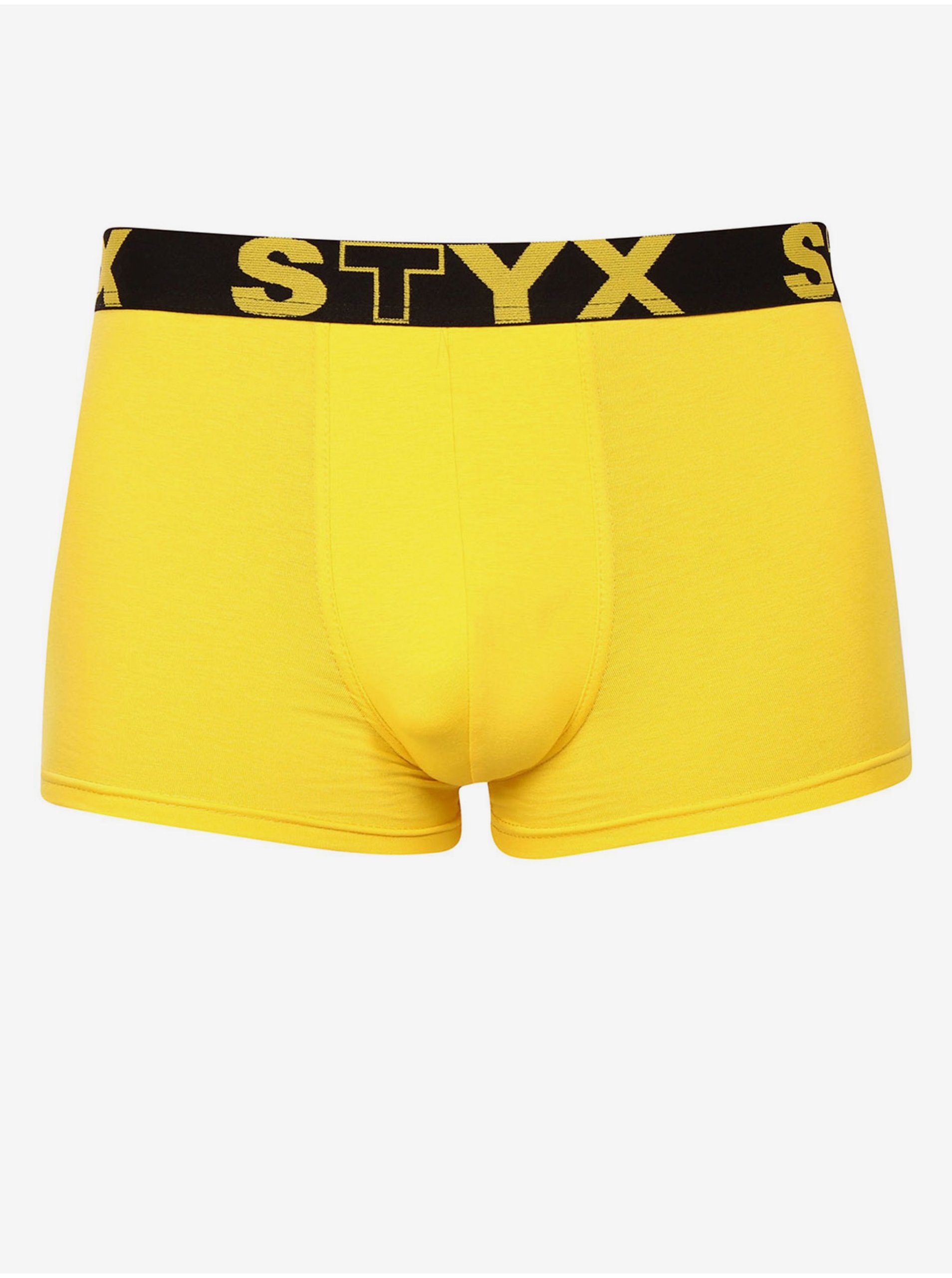 Lacno Boxerky pre mužov STYX - žltá