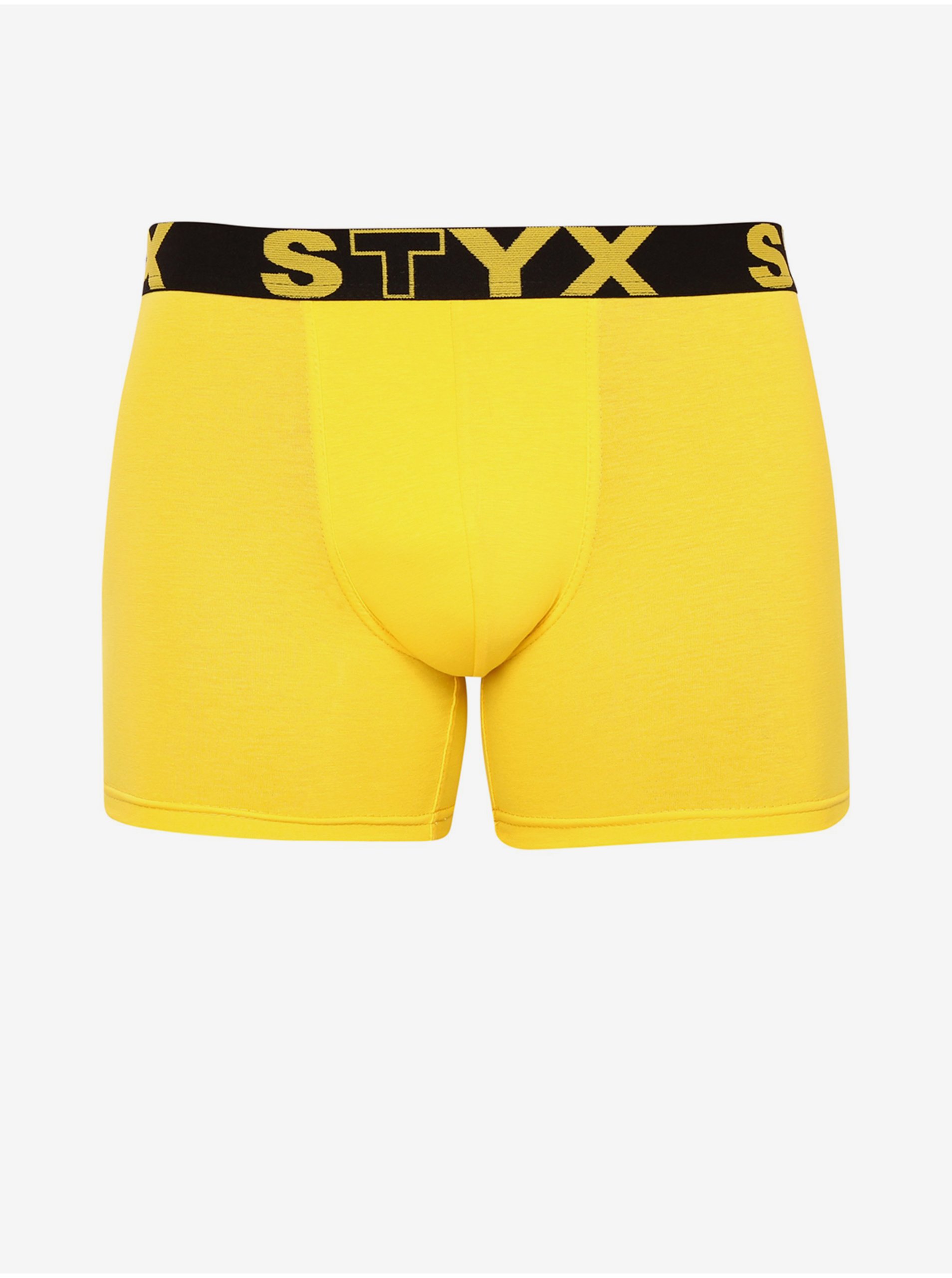 Lacno Boxerky pre mužov STYX - žltá, čierna