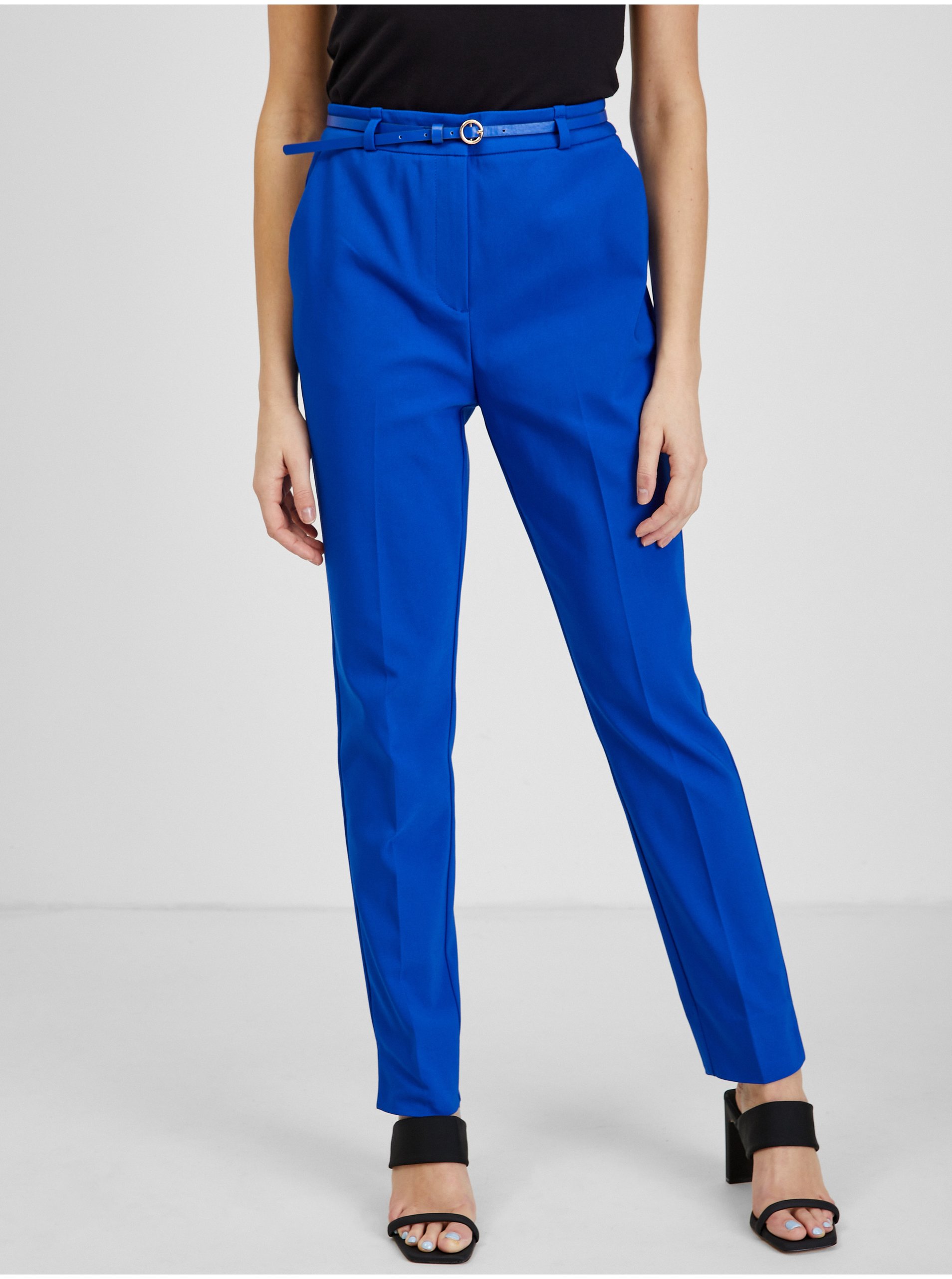 Lacno Elegantné nohavice pre ženy ORSAY - modrá