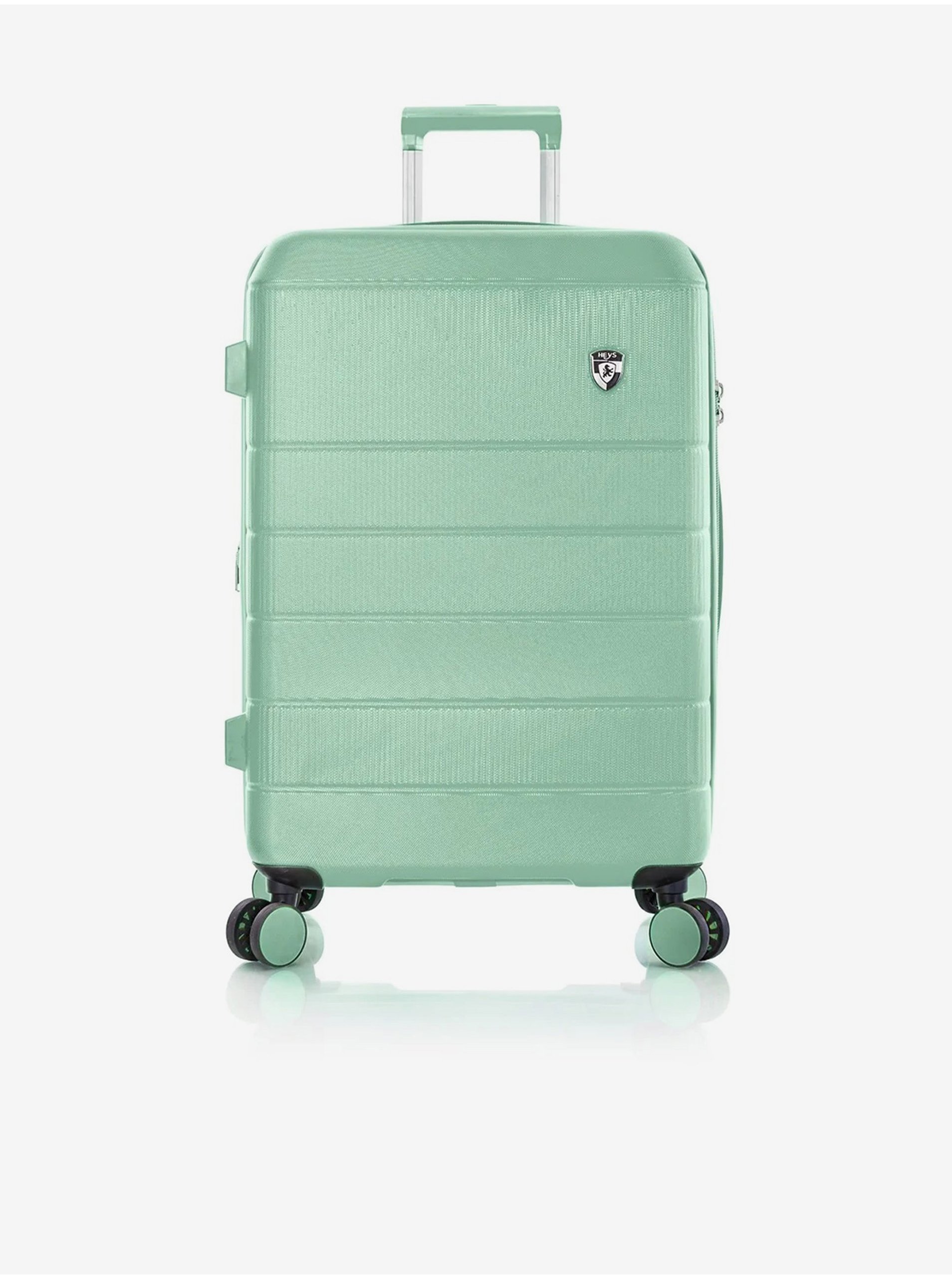 Levně Světle zelený cestovní kufr Heys Neo M